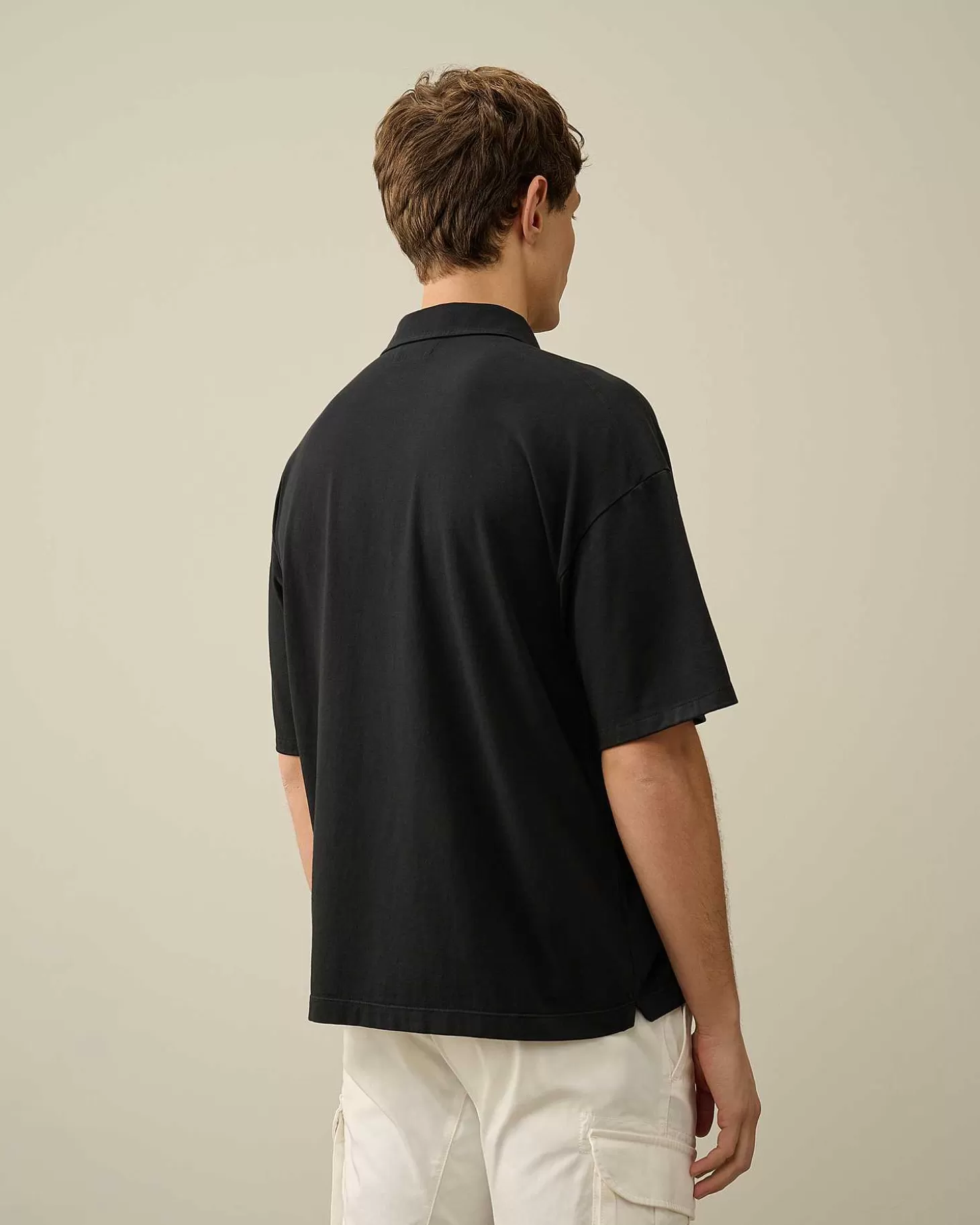 Shop 20/1 Jersey Boxy Polo Shirt Men T-Shirts & Polo