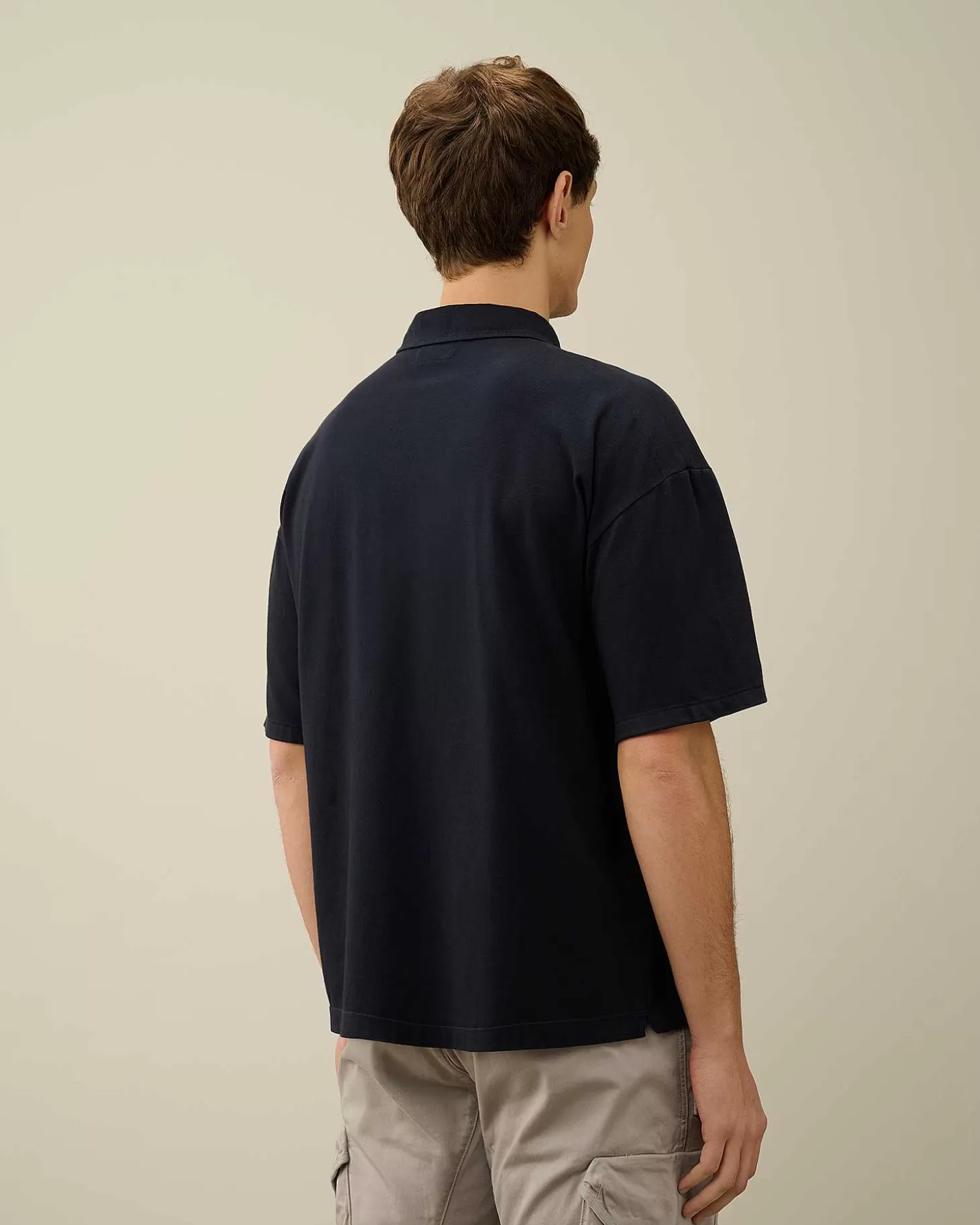 Online 20/1 Jersey Boxy Polo Shirt Men T-Shirts & Polo