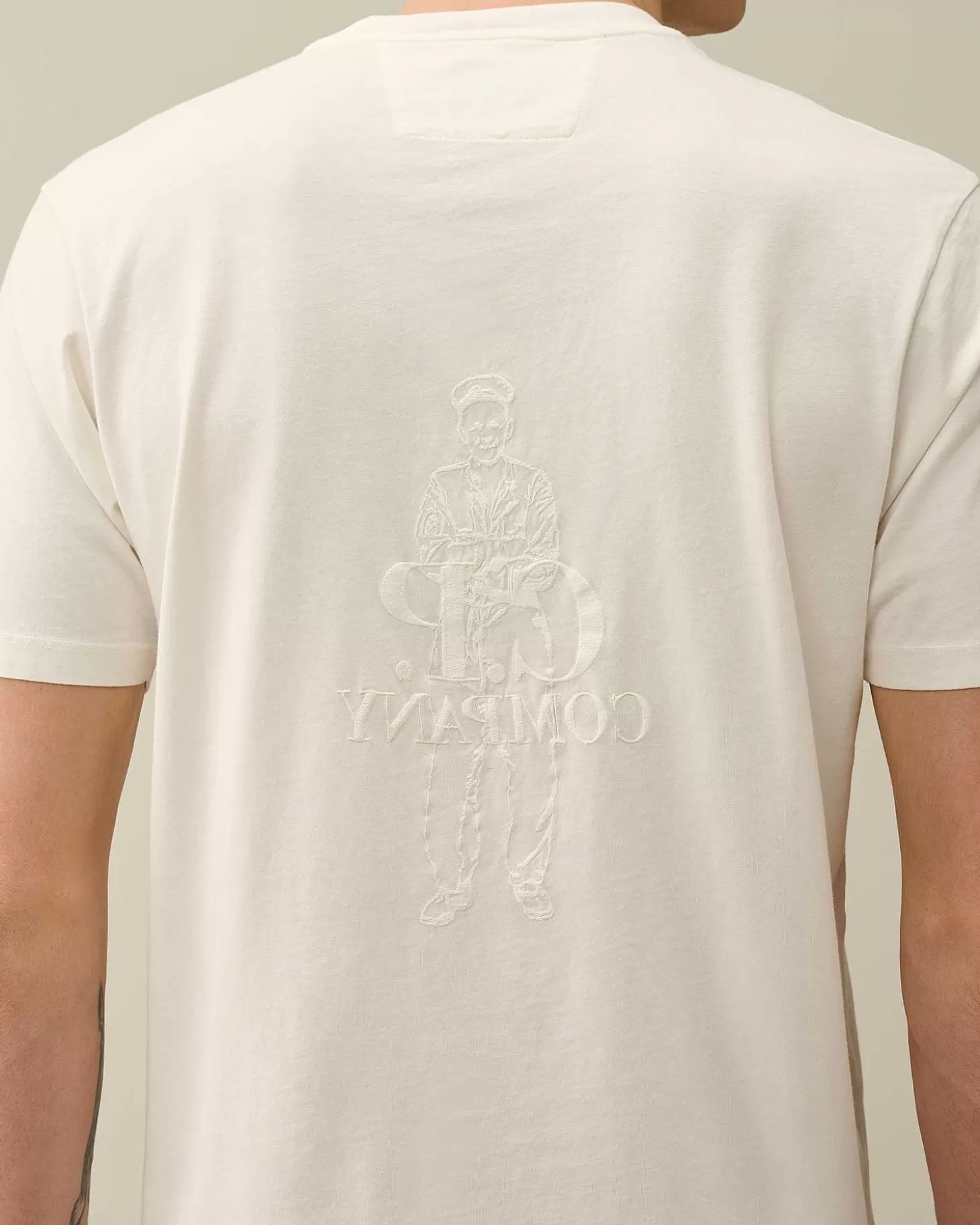 Hot 24/1 Jersey Artisanal Card T-Shirt Men T-Shirts & Polo