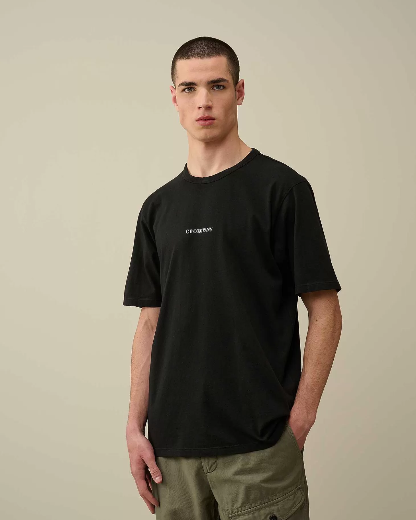 Best 24/1 Jersey Garment Dyed Logo T-Shirt Men T-Shirts & Polo
