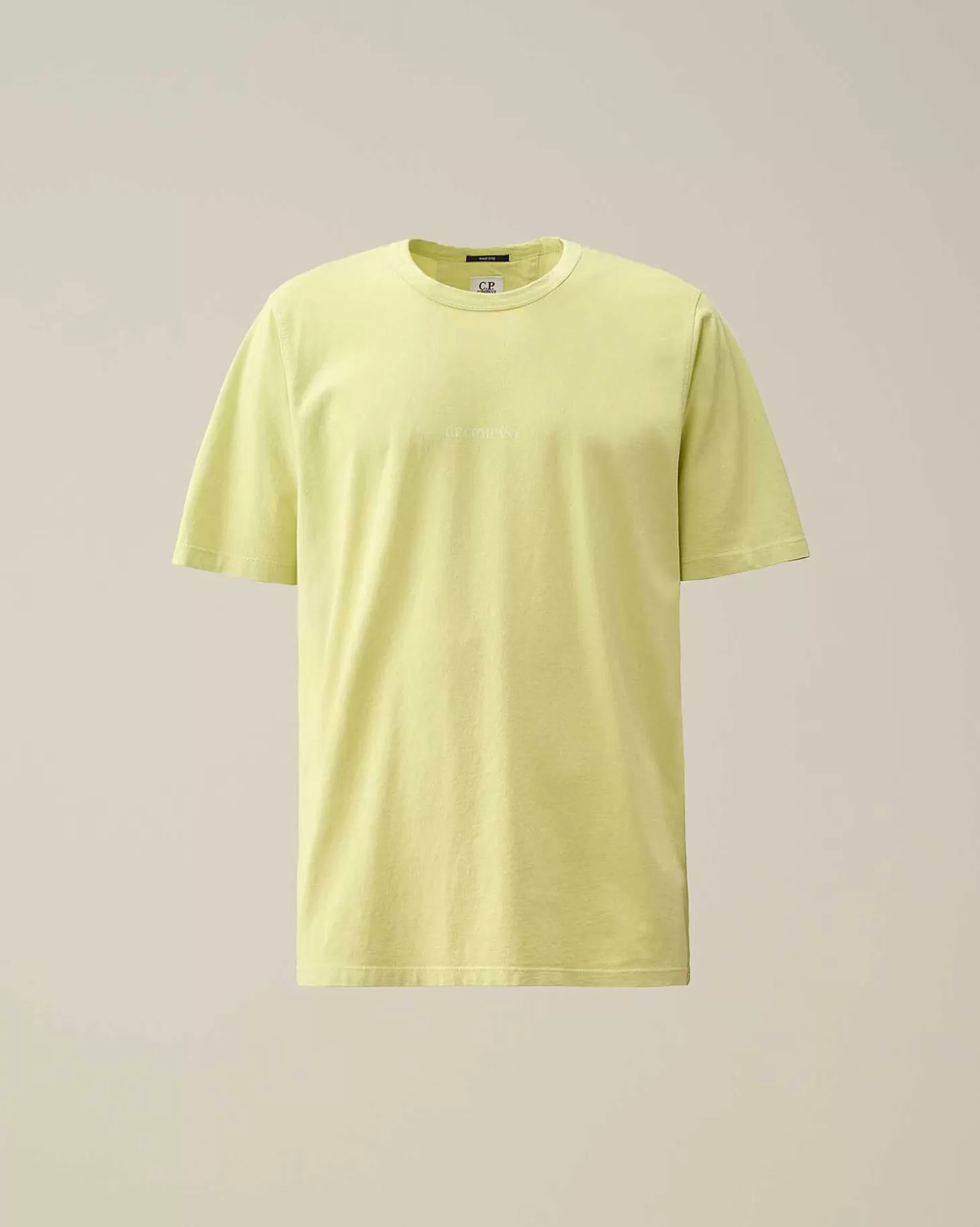 New 24/1 Jersey Resist Dyed Logo T-Shirt Men T-Shirts & Polo