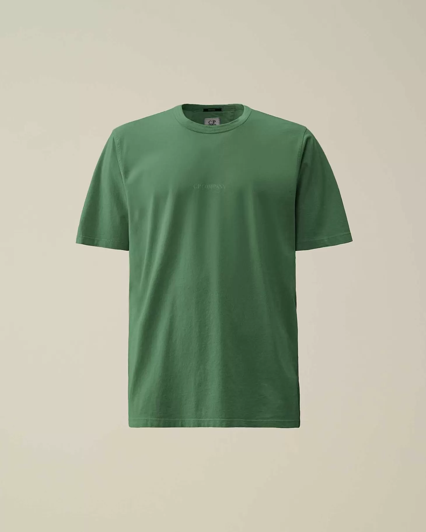 Cheap 24/1 Jersey Resist Dyed Logo T-Shirt Men T-Shirts & Polo
