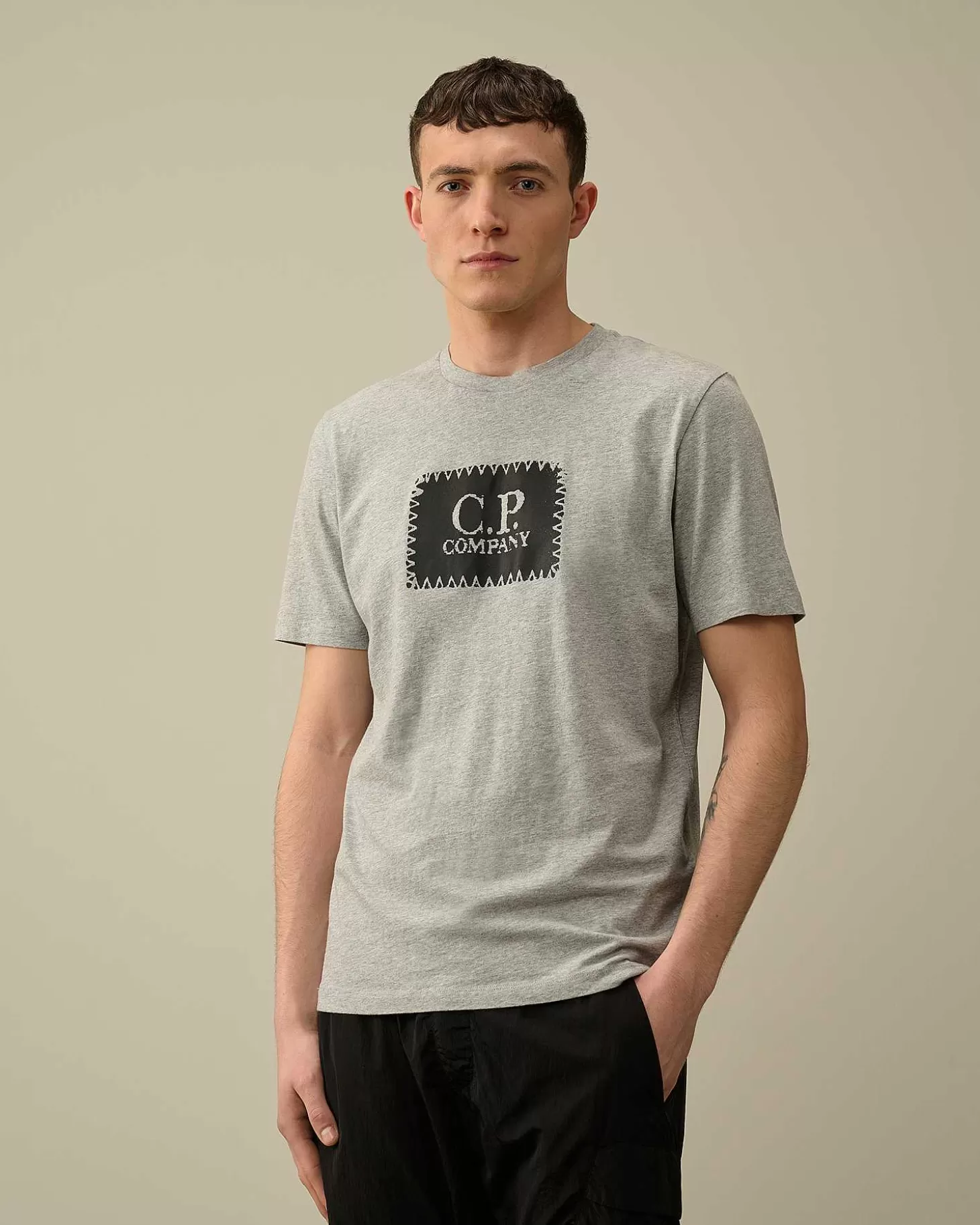 Best 30/1 Jersey Label Style Logo T-Shirt Men T-Shirts & Polo