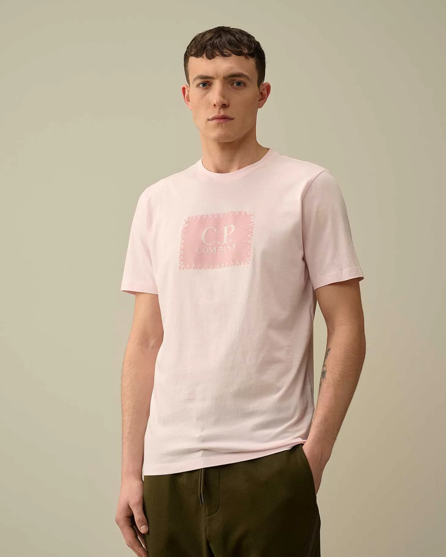 Best 30/1 Jersey Label Style Logo T-Shirt Men T-Shirts & Polo