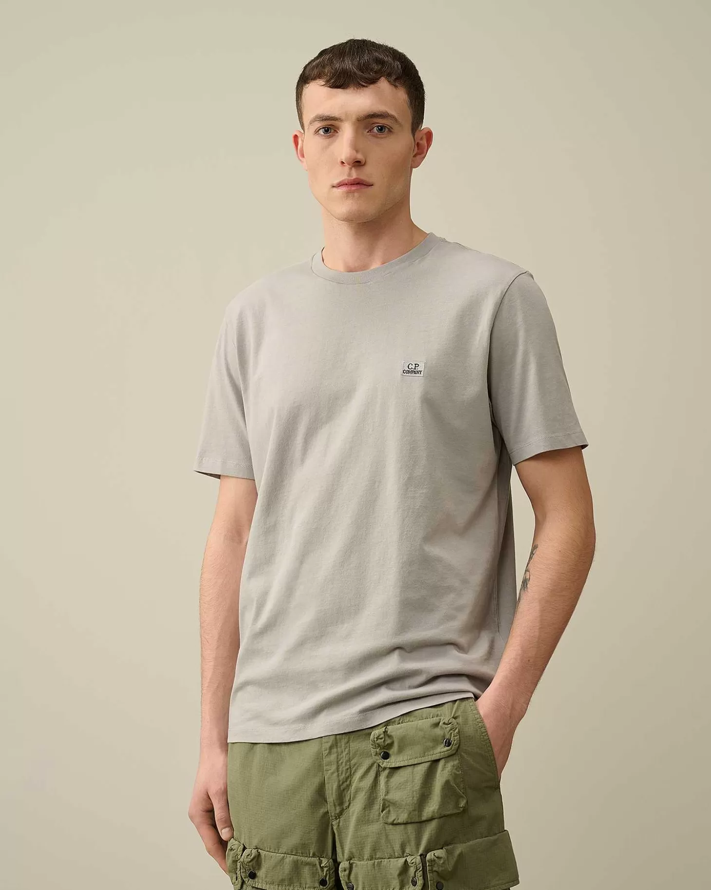 Hot 30/1 Jersey Logo T-Shirt Men T-Shirts & Polo