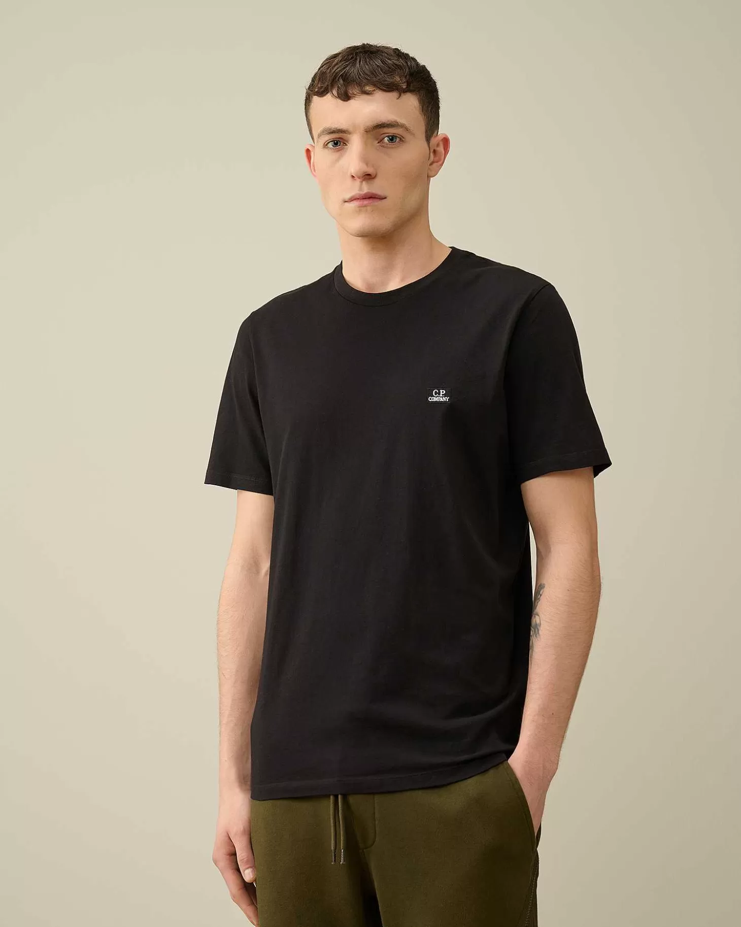 New 30/1 Jersey Logo T-Shirt Men T-Shirts & Polo