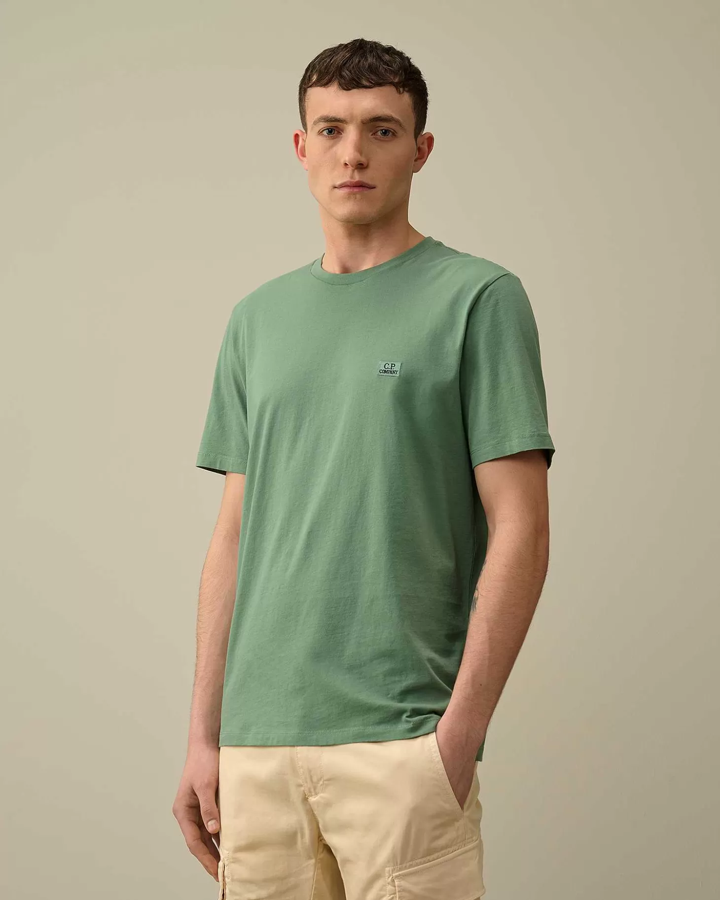 New 30/1 Jersey Logo T-Shirt Men T-Shirts & Polo