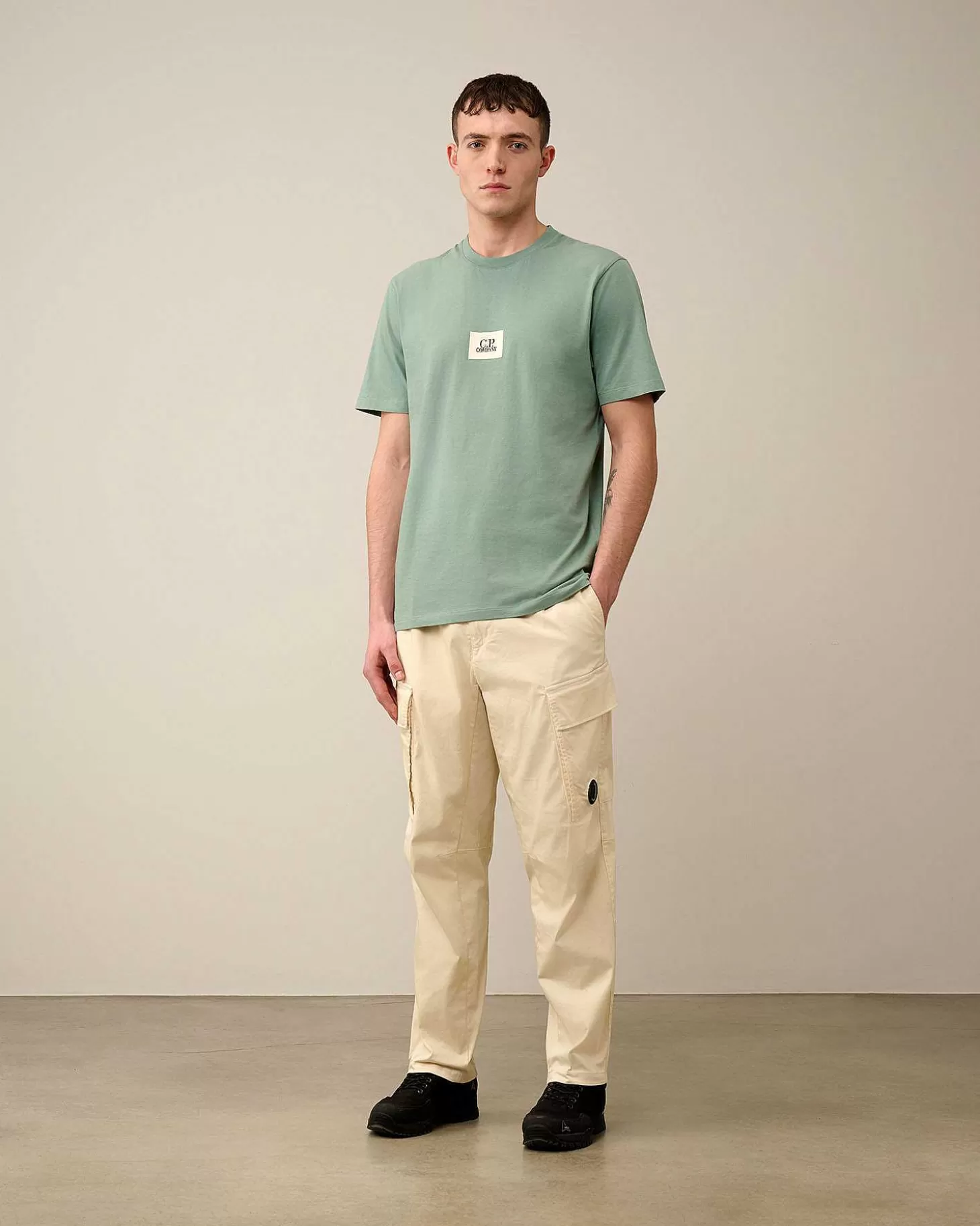 Hot 30/1 Jersey Logo T-Shirt Men T-Shirts & Polo