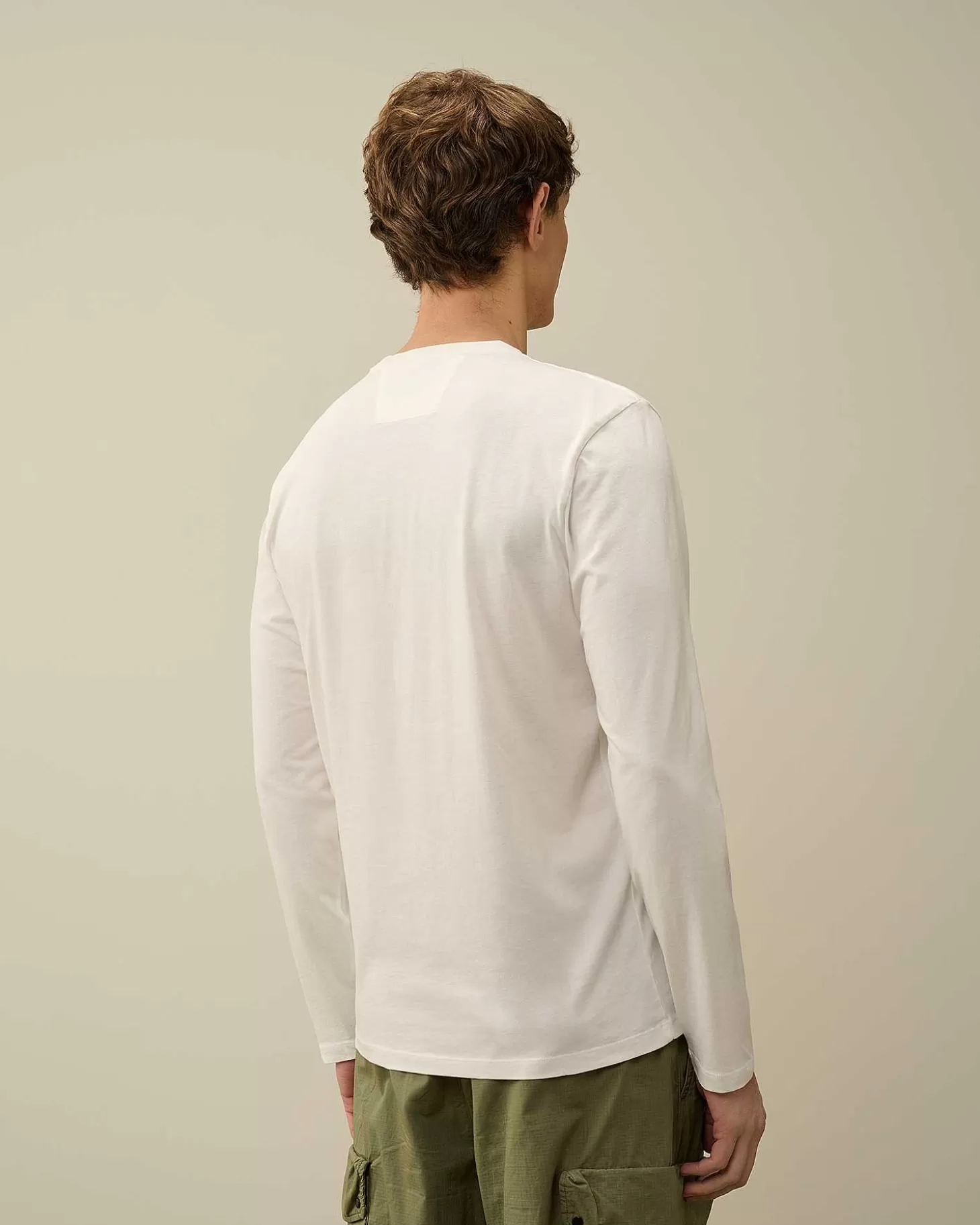 Best Sale 30/1 Jersey Long Sleeved Logo T-Shirt Men T-Shirts & Polo