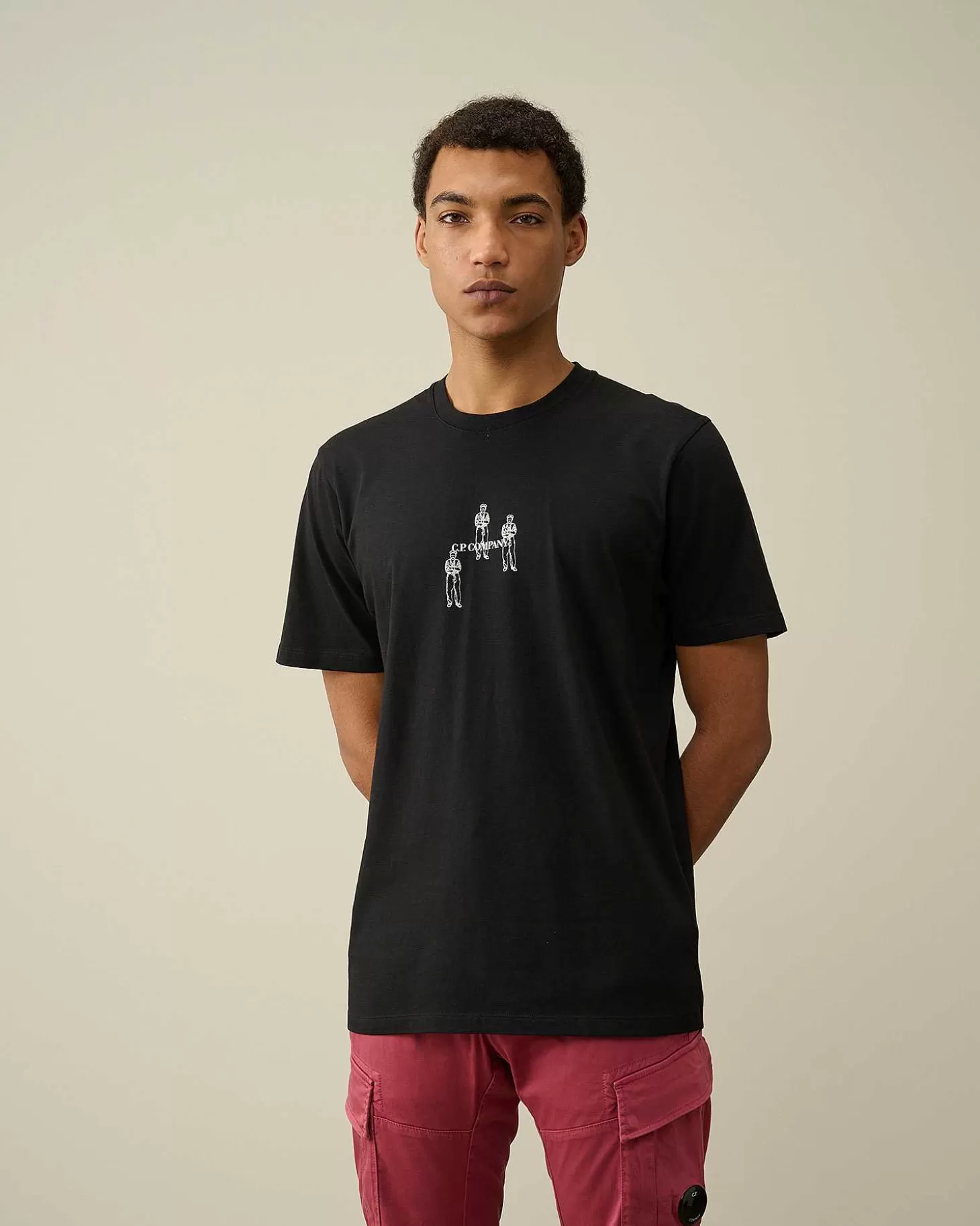 Online 30/1 Jersey Relaxed Graphic T-Shirt Men T-Shirts & Polo