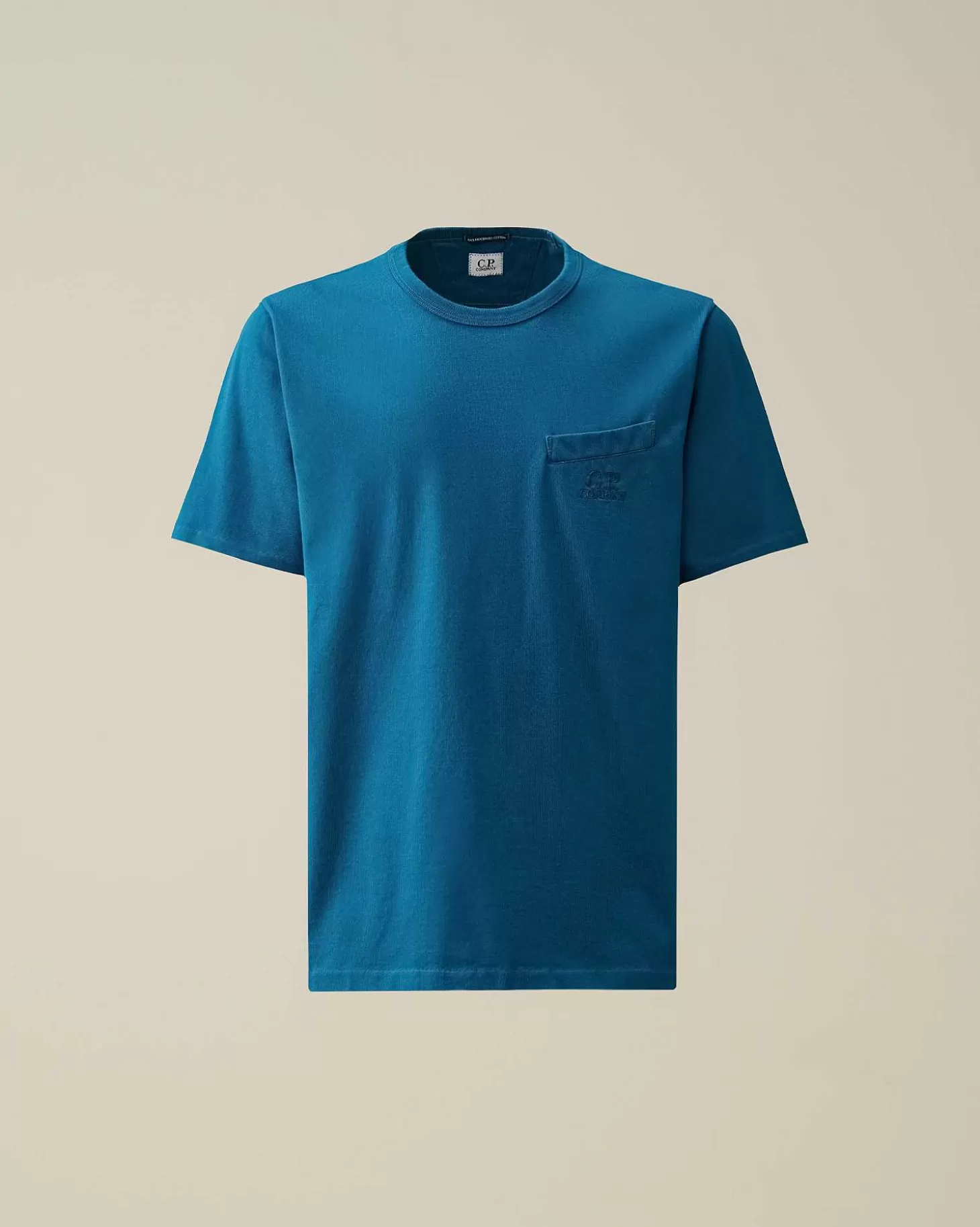 Hot 30/2 Mercerized Jersey Twisted Pocket T-Shirt Men T-Shirts & Polo