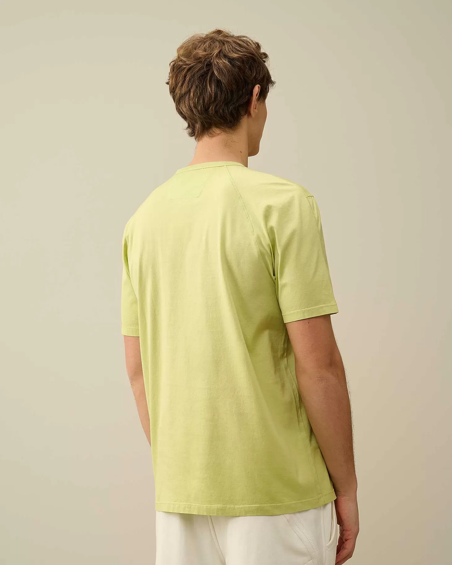 New 70/2 Mercerized Jersey Logo T-Shirt Men T-Shirts & Polo
