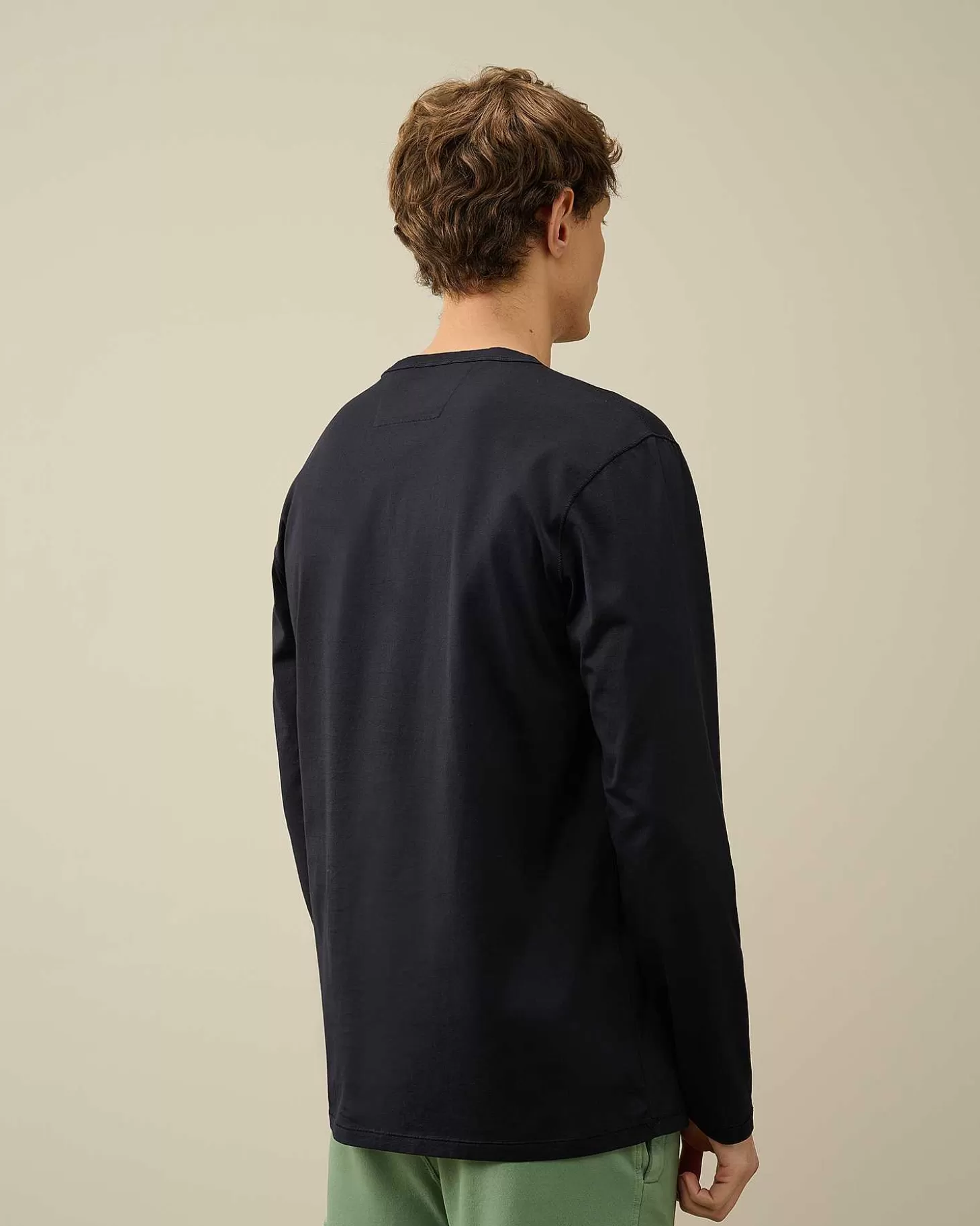 Best 70/2 Mercerized Jersey Long Sleeved T-Shirt Men T-Shirts & Polo