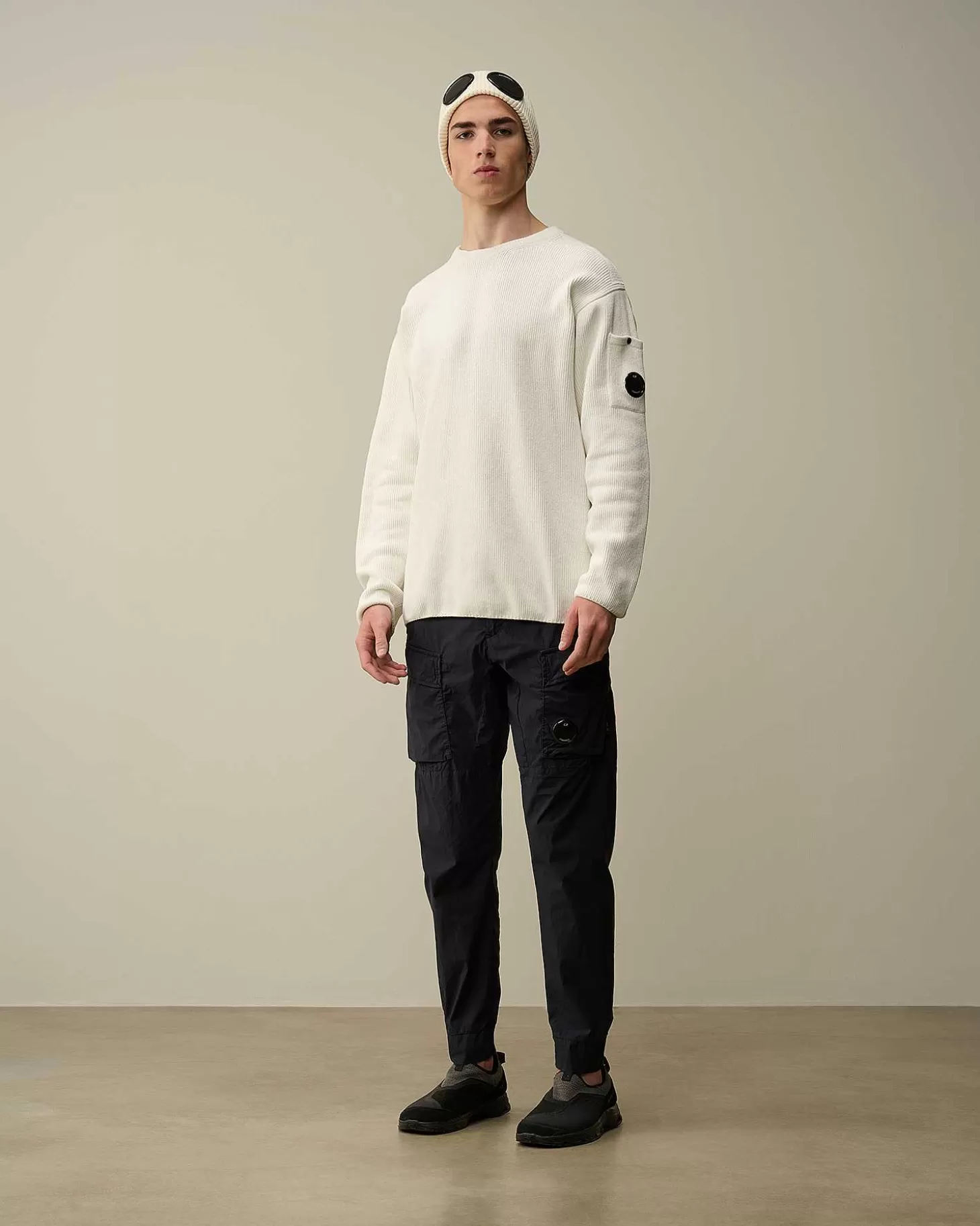 Outlet Chenille Cotton Lens Knit Men Jumpers