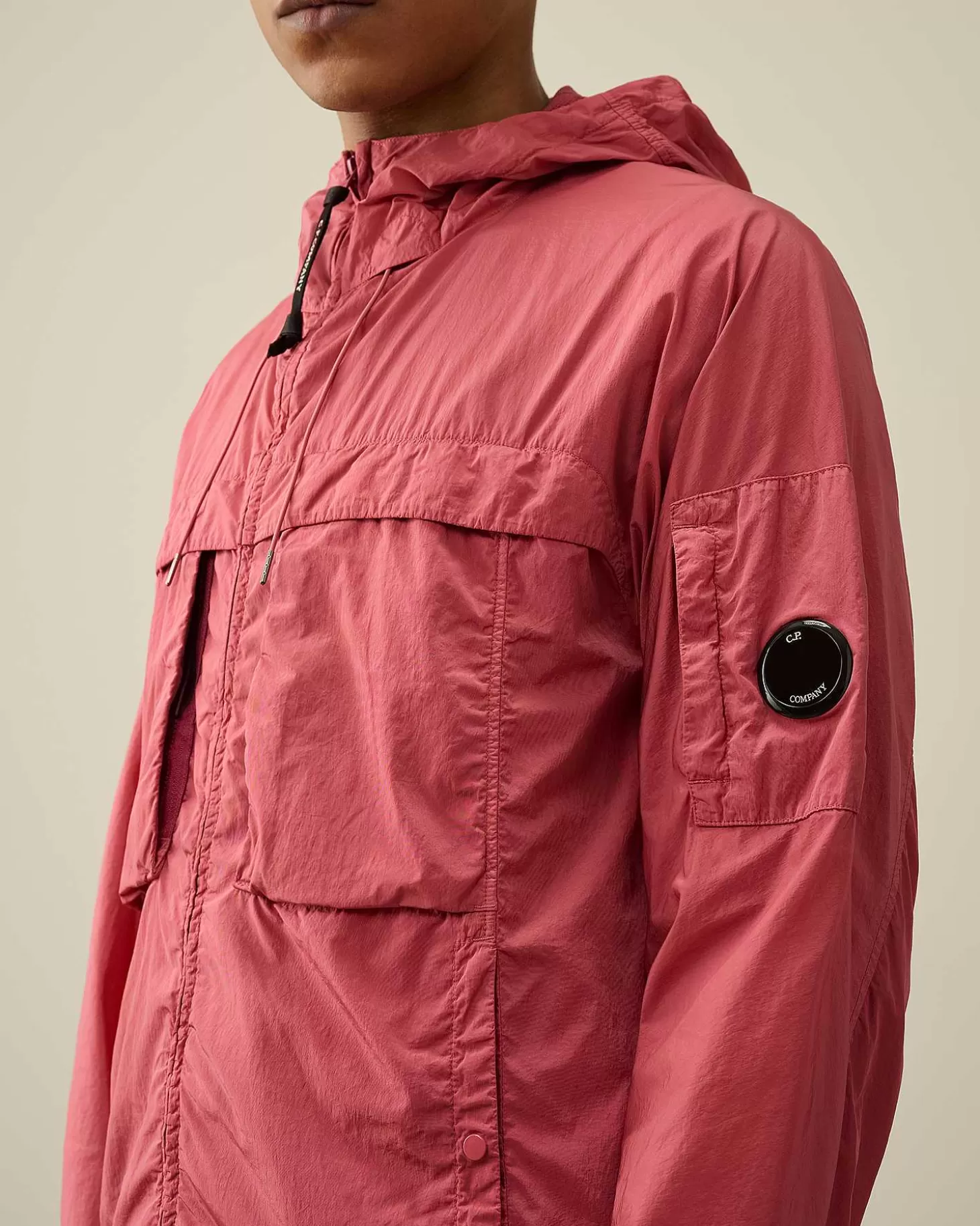 Shop Chrome-R Hooded Jacket Men Jacket & Coats