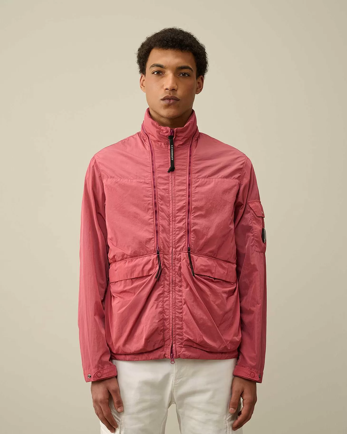 Fashion Chrome-R Zipped Jacket Men Jacket & Coats