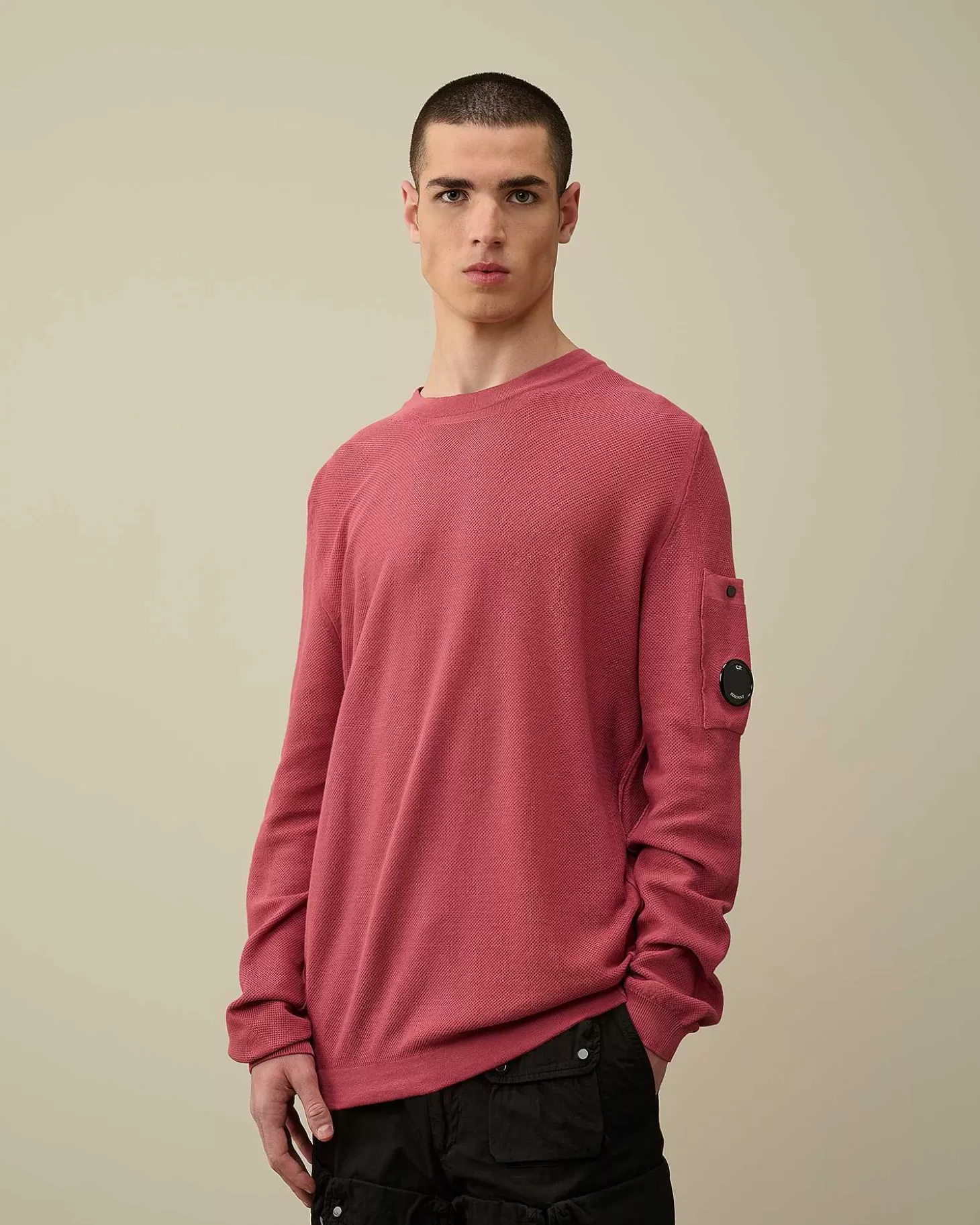 Clearance Cotton Crepe Knit Men Jumpers