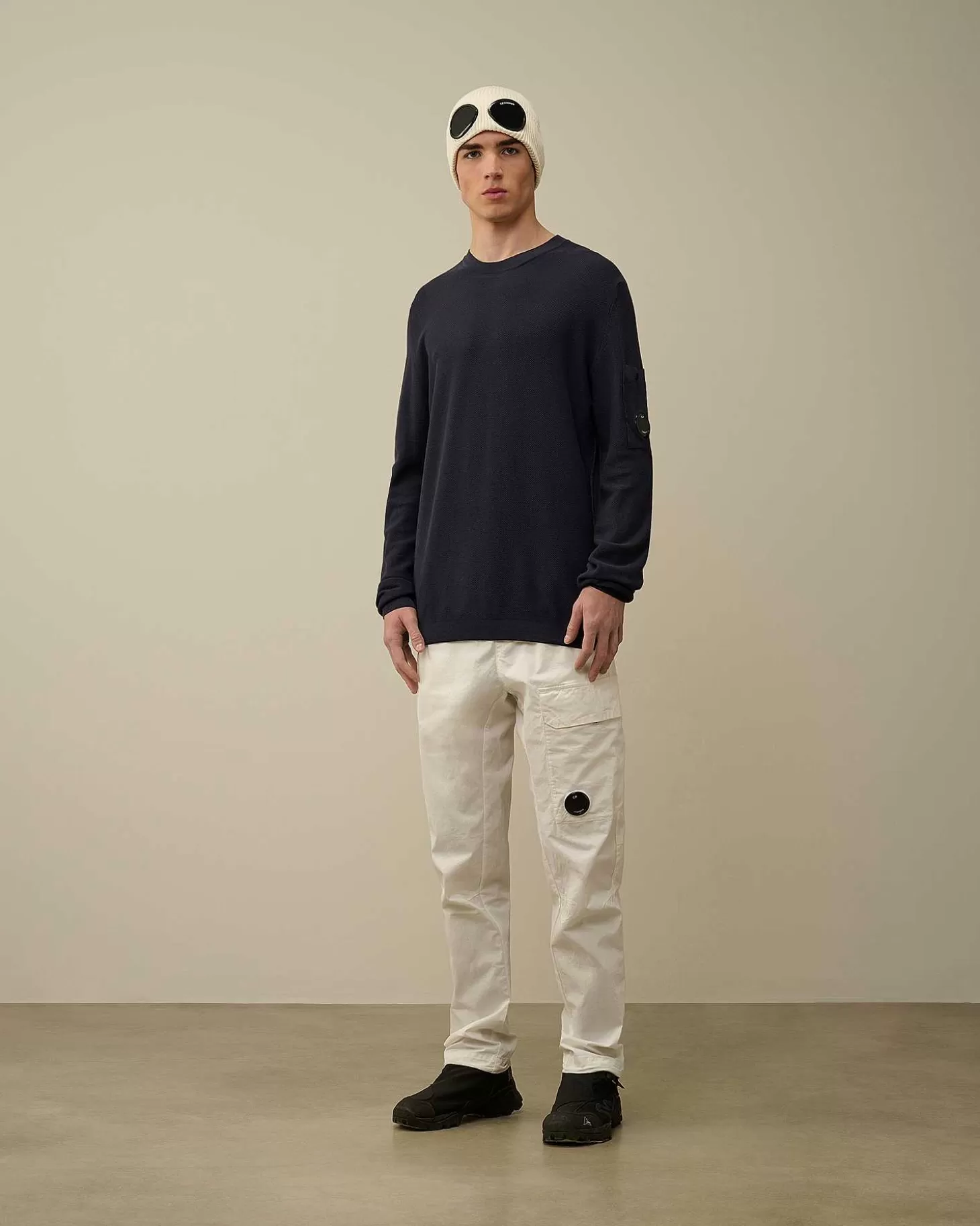New Cotton Crepe Knit Men Jumpers