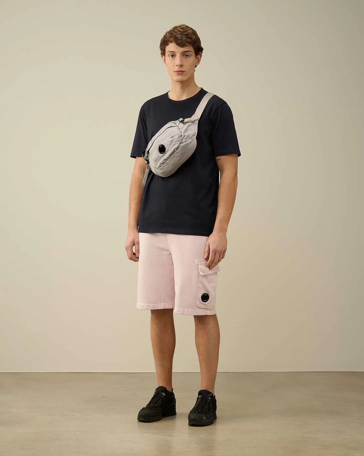 Outlet Cotton Diagonal Fleece Cargo Shorts Men Tracksuits & Shorts