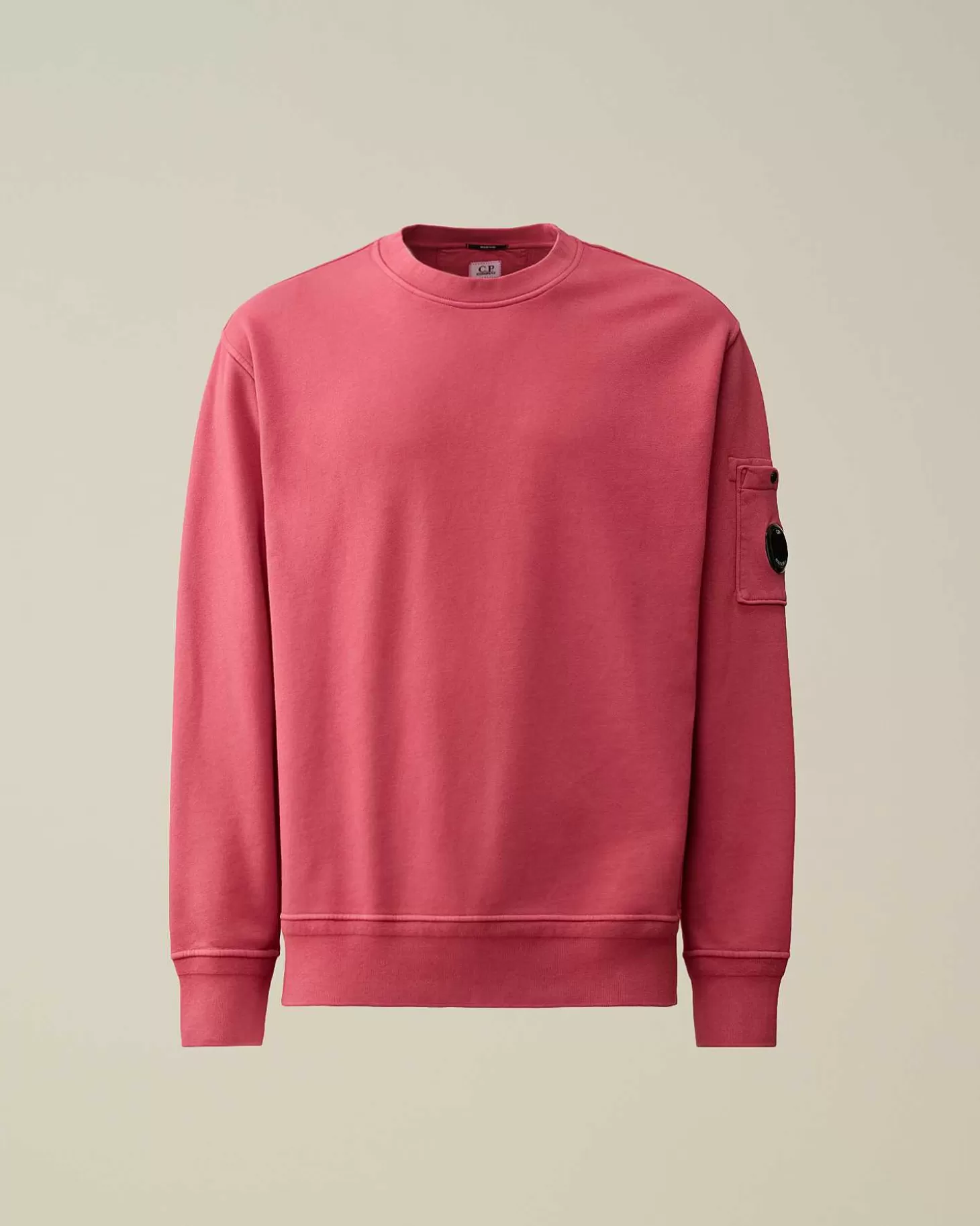Outlet Cotton Diagonal Fleece Lens Sweatshirt Men Sweatshirts