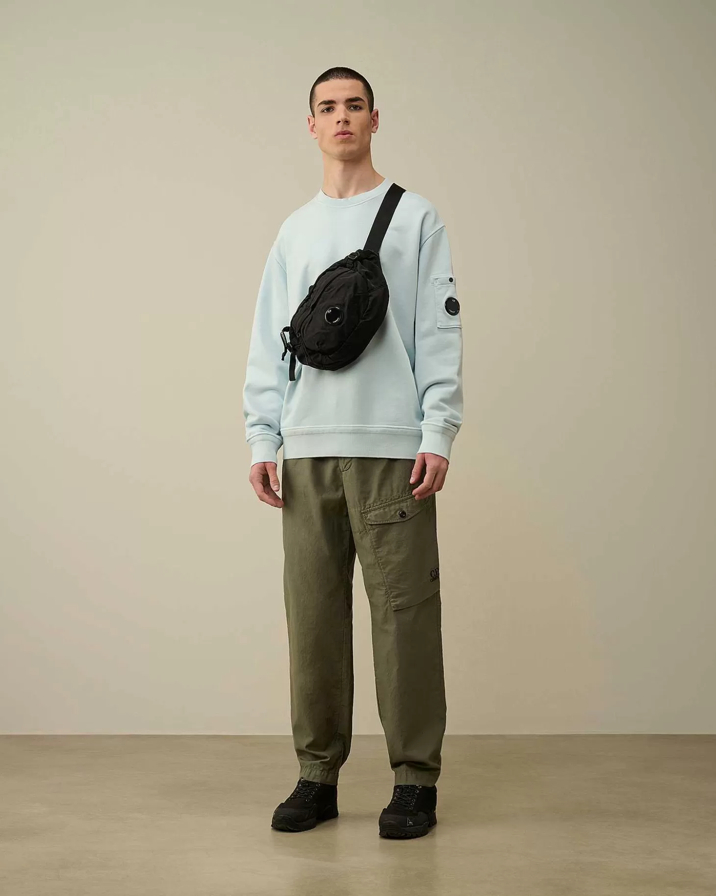 Best Sale Cotton Diagonal Fleece Lens Sweatshirt Men Sweatshirts