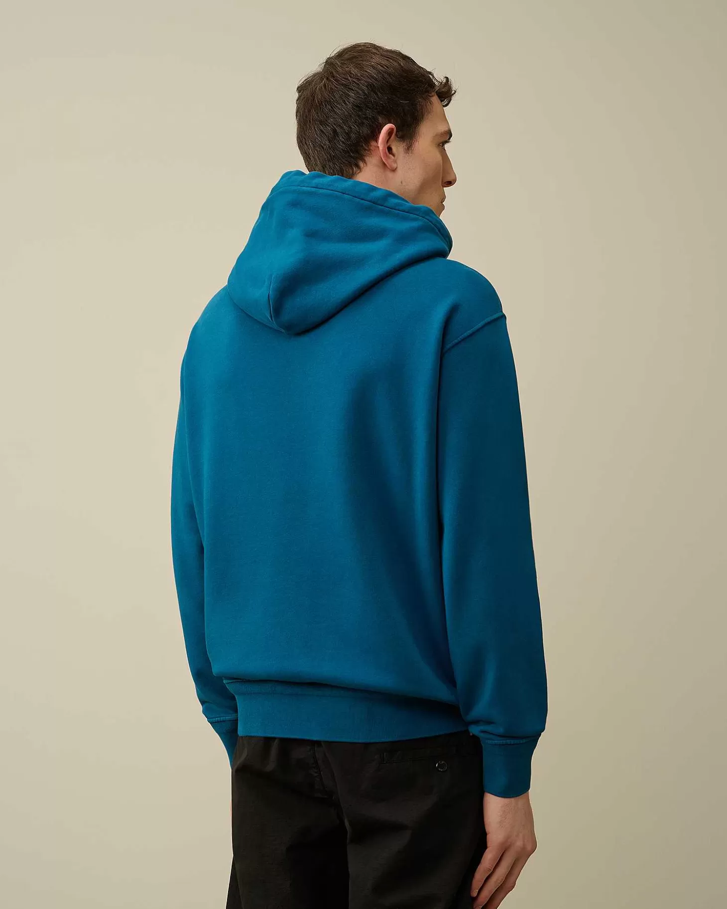 Best Sale Cotton Diagonal Fleece Logo Hoodie Men Sweatshirts