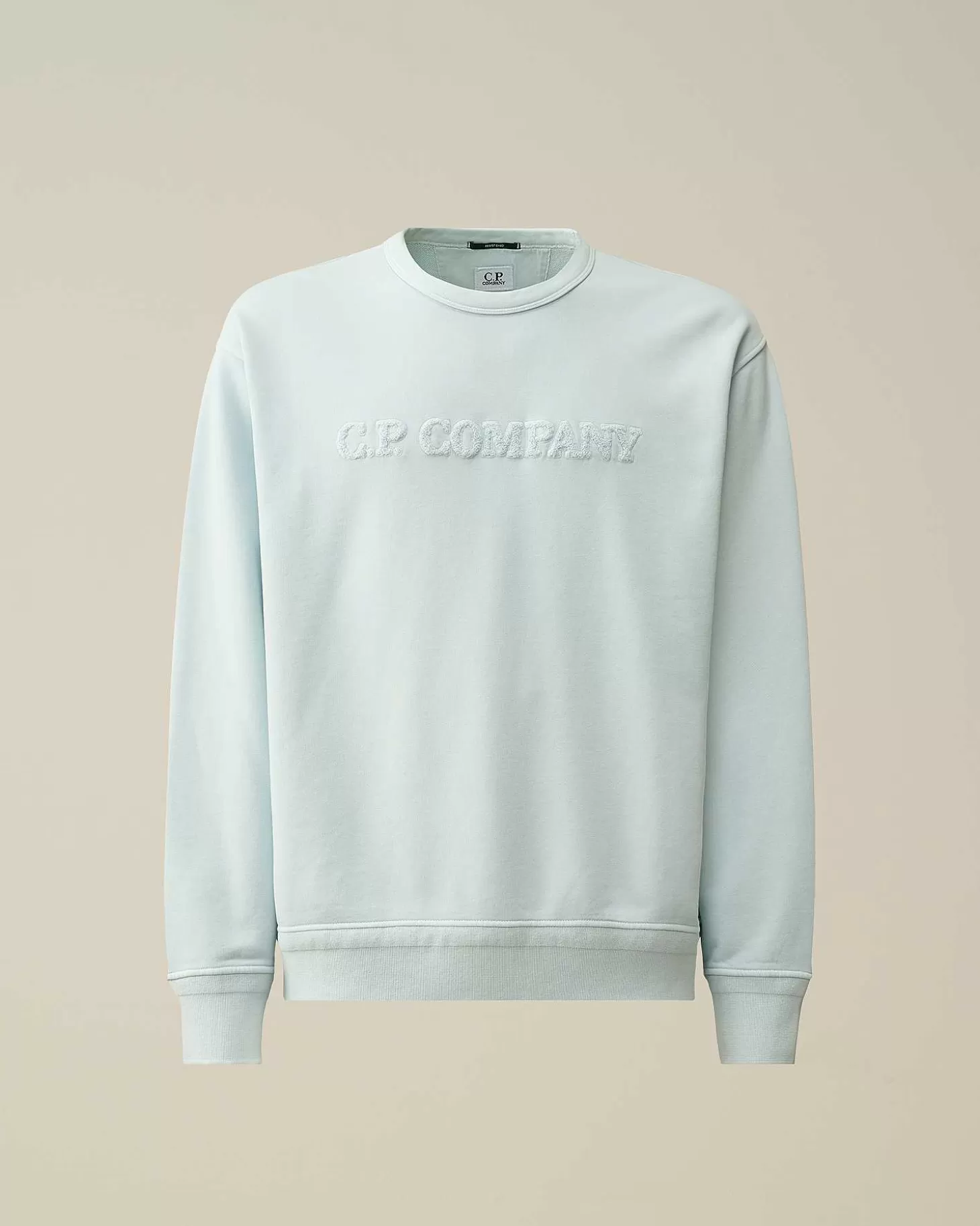 Hot Cotton Diagonal Fleece Logo Sweatshirt Men Sweatshirts