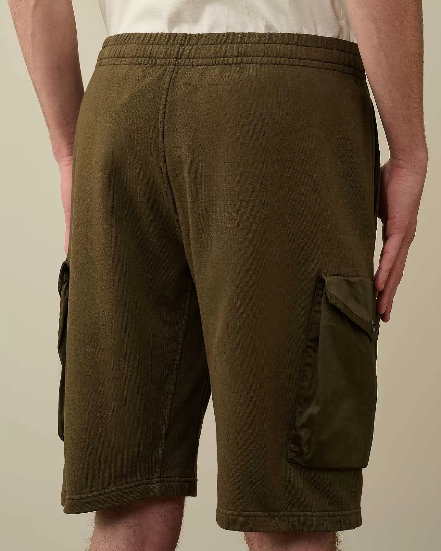 Sale Cotton Fleece Mixed Cargo Shorts Men Tracksuits & Shorts