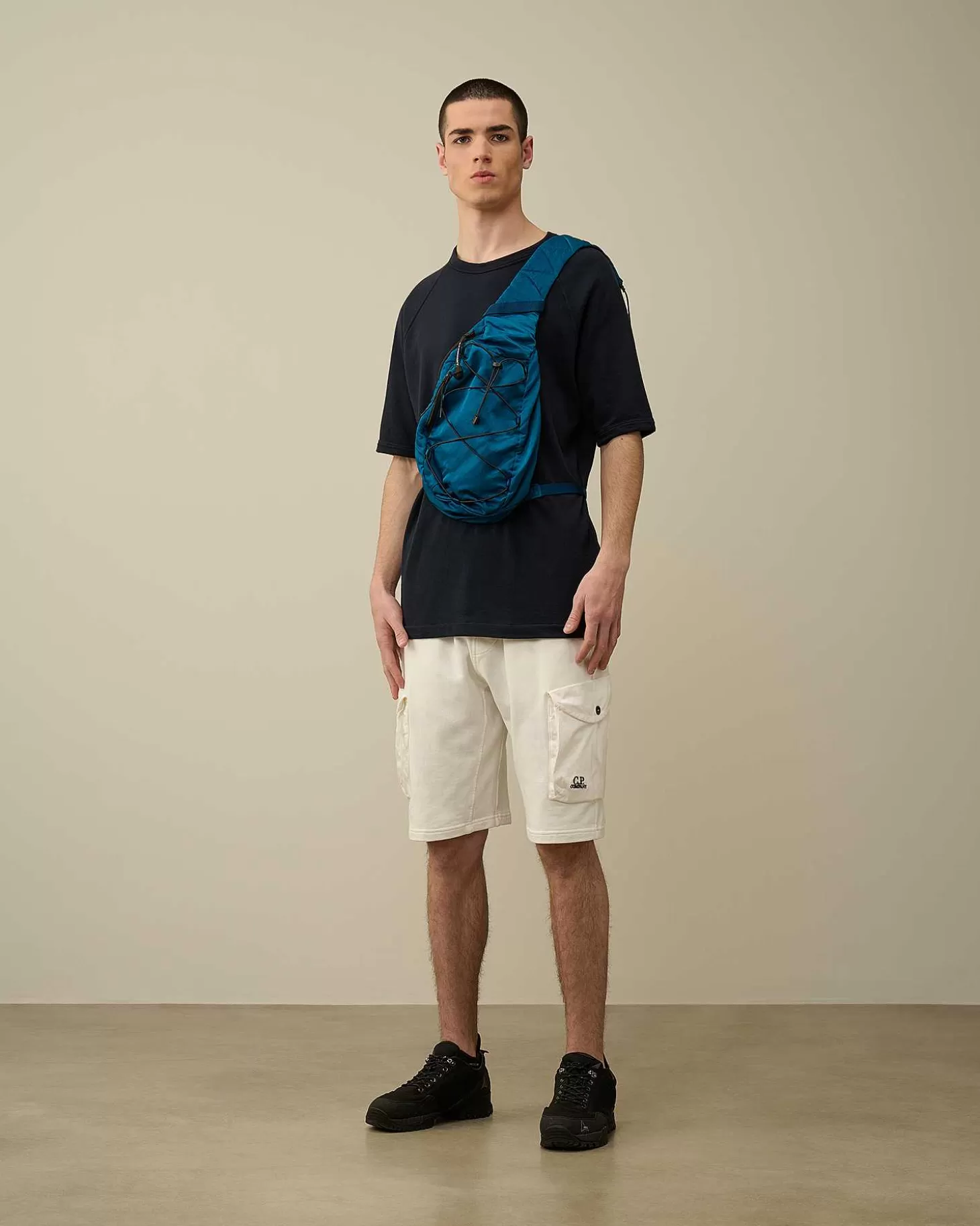 Clearance Cotton Fleece Mixed Cargo Shorts Men Tracksuits & Shorts