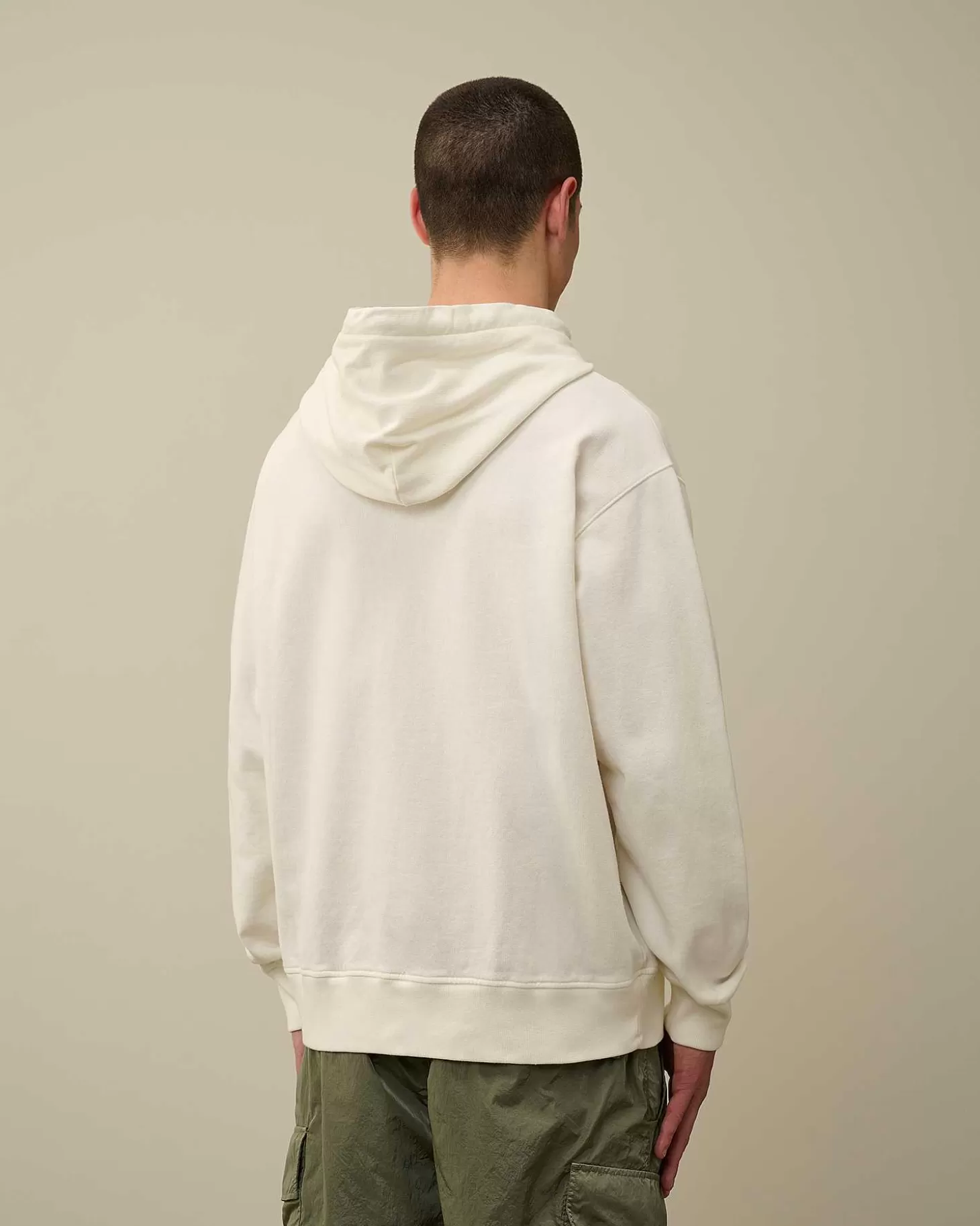 Shop Cotton Fleece Mixed Hoodie Men Sweatshirts