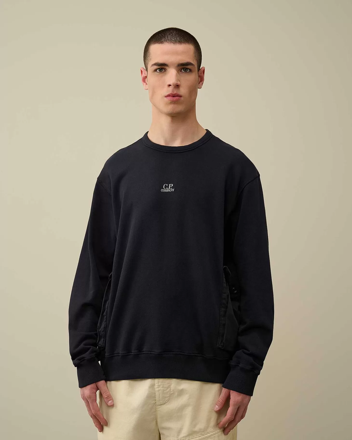 Online Cotton Fleece Mixed Sweatshirt Men Sweatshirts