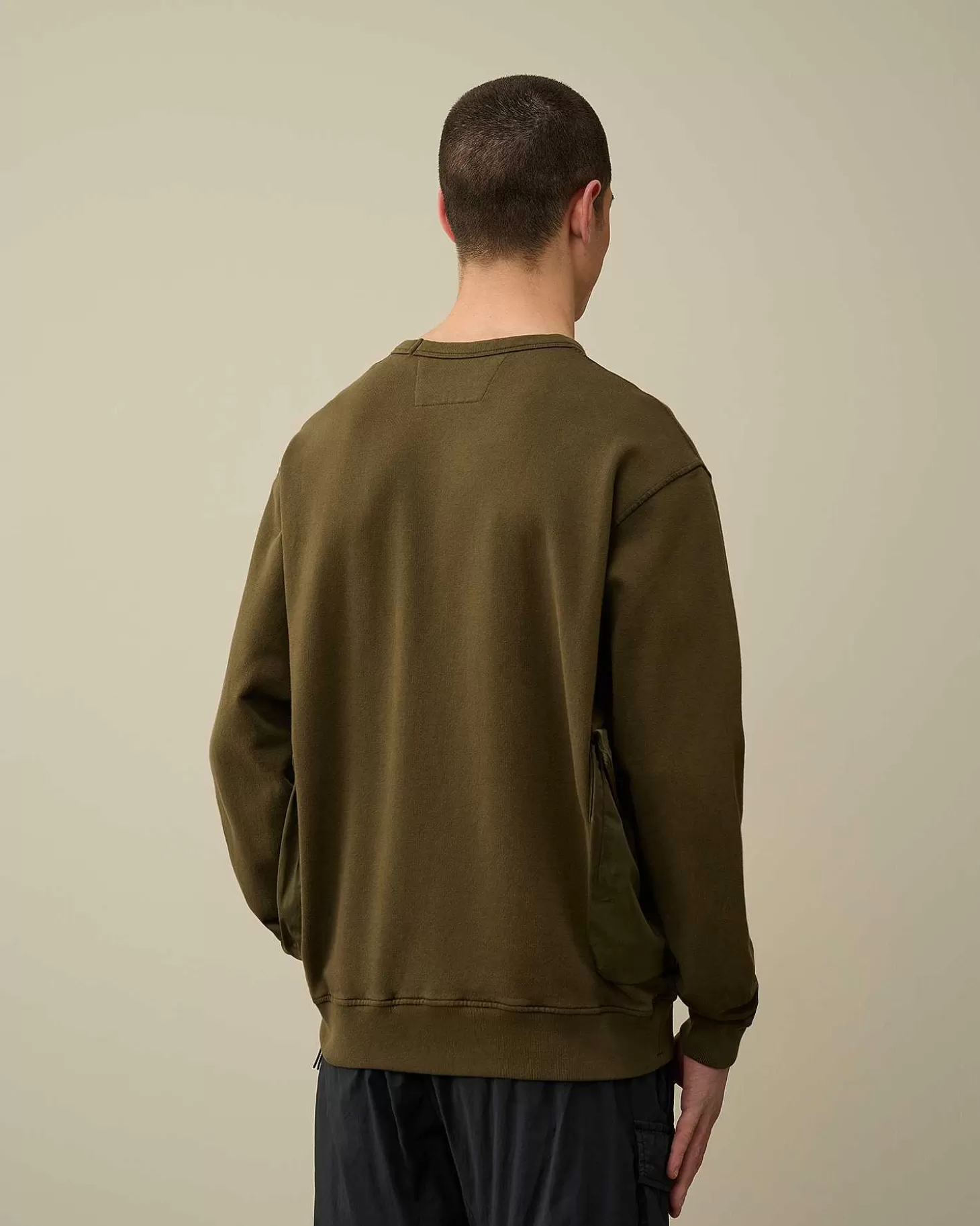 Online Cotton Fleece Mixed Sweatshirt Men Sweatshirts