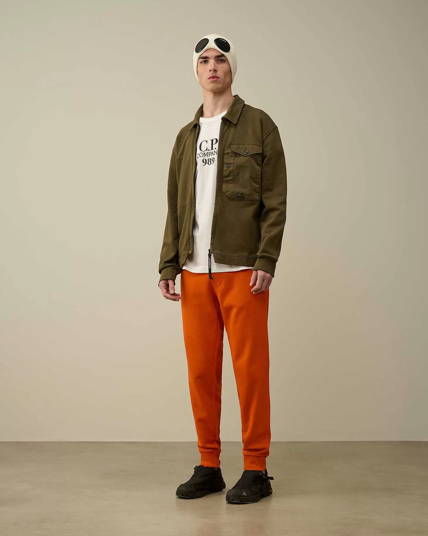 Best Sale Cotton Fleece Mixed Zipped Shirt Men Sweatshirts
