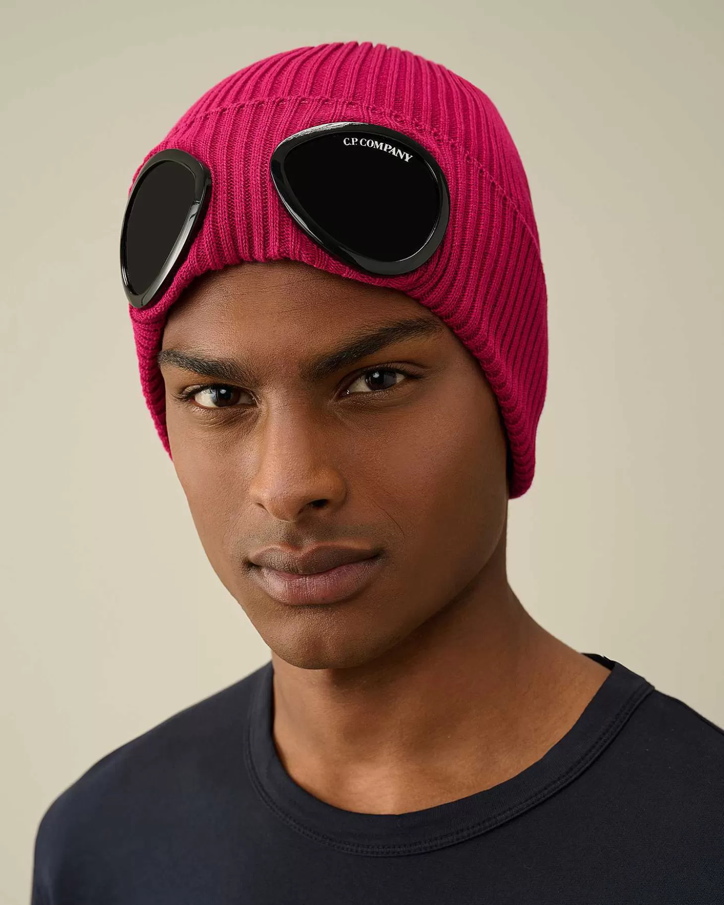 Cheap Cotton Goggle Beanie Men Hats