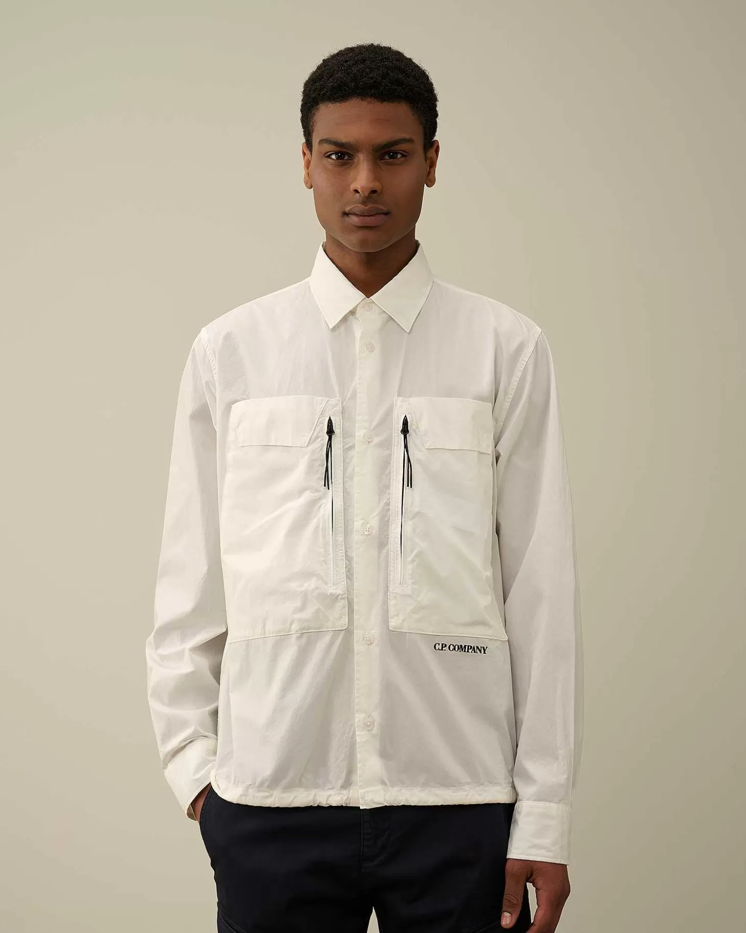 Flash Sale Cotton Popeline Overshirt Men Overshirt