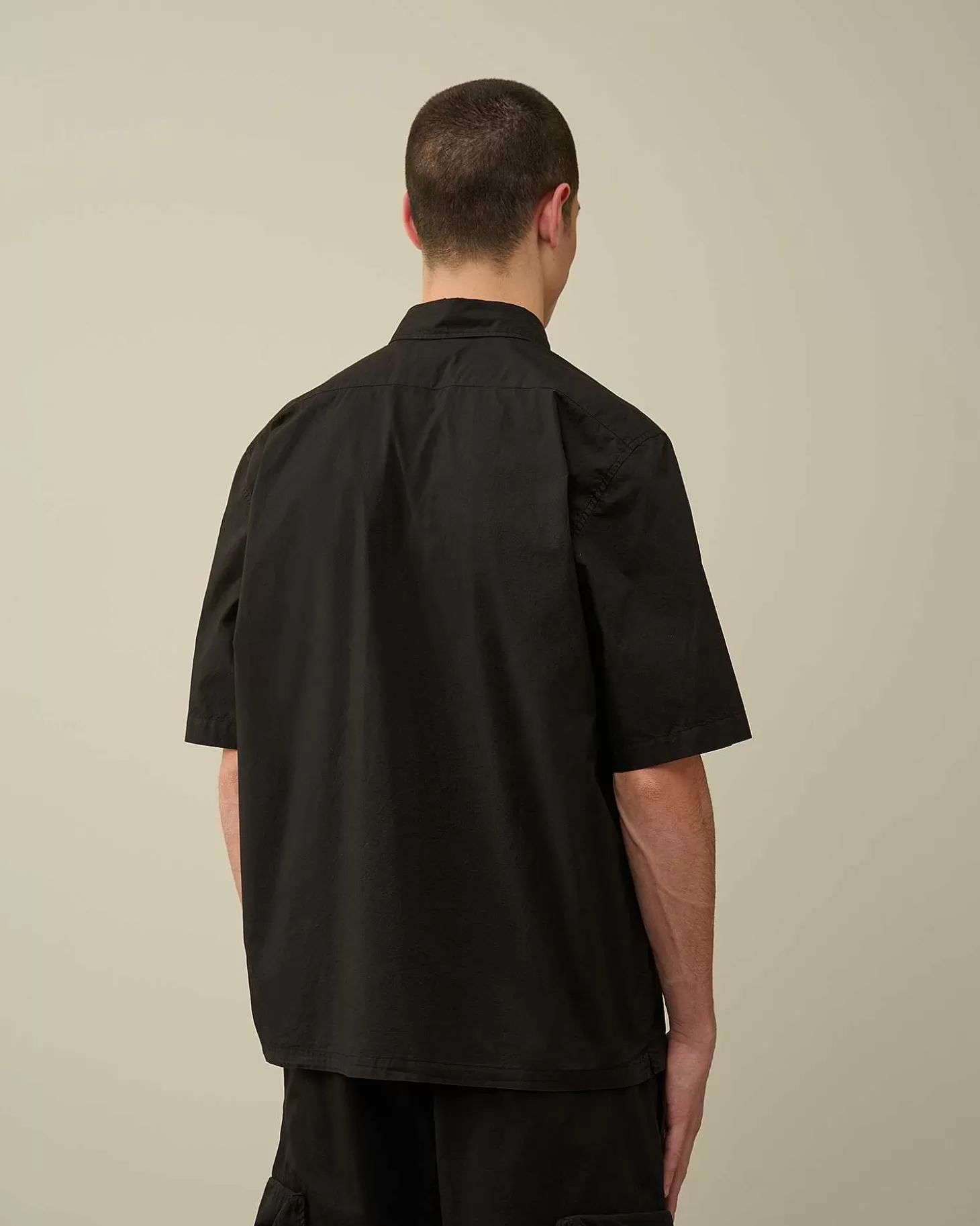 Cheap Cotton Popeline Short Sleeved Shirt Men Shirt