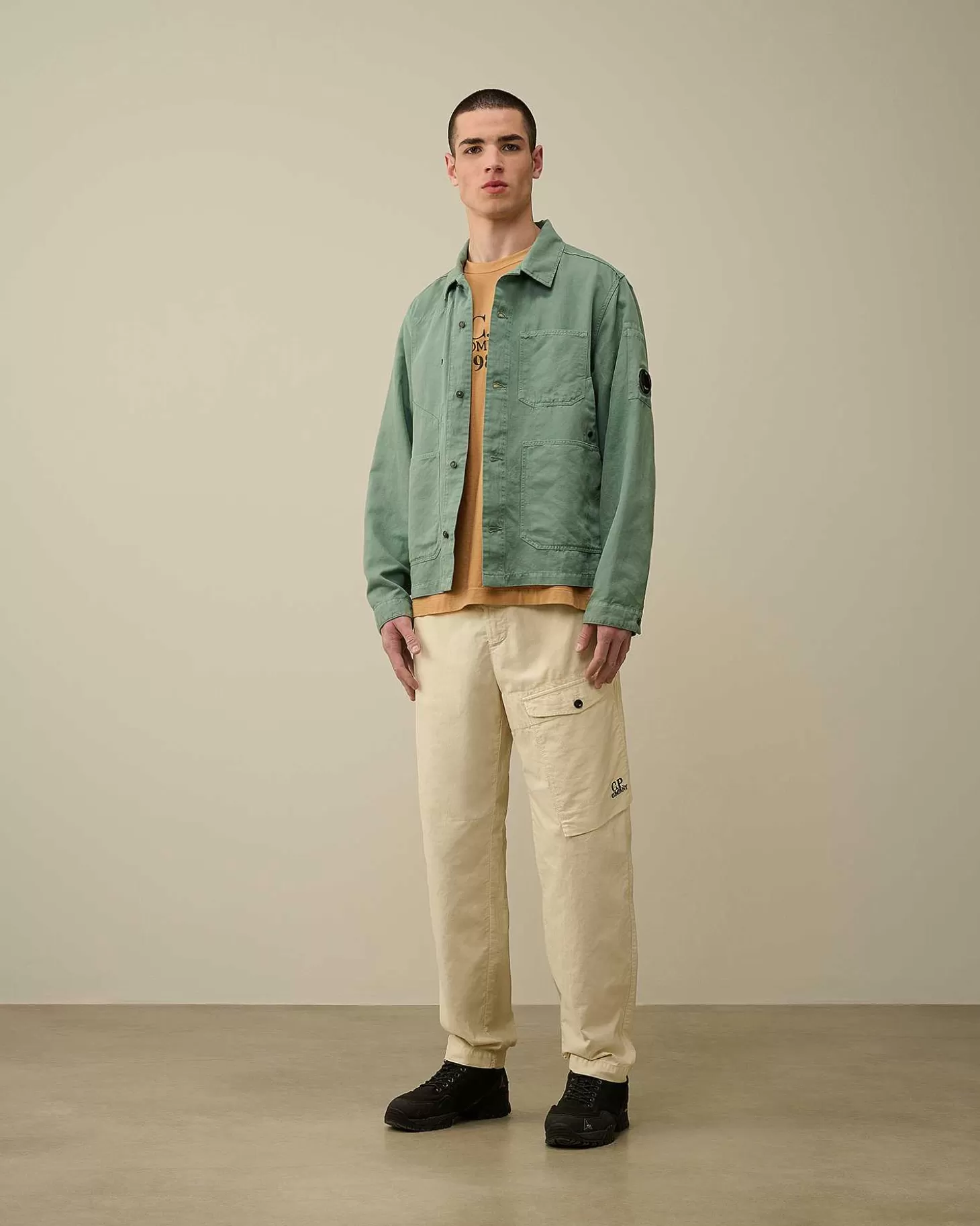 Cheap Cotton/Linen Overshirt Men Overshirt