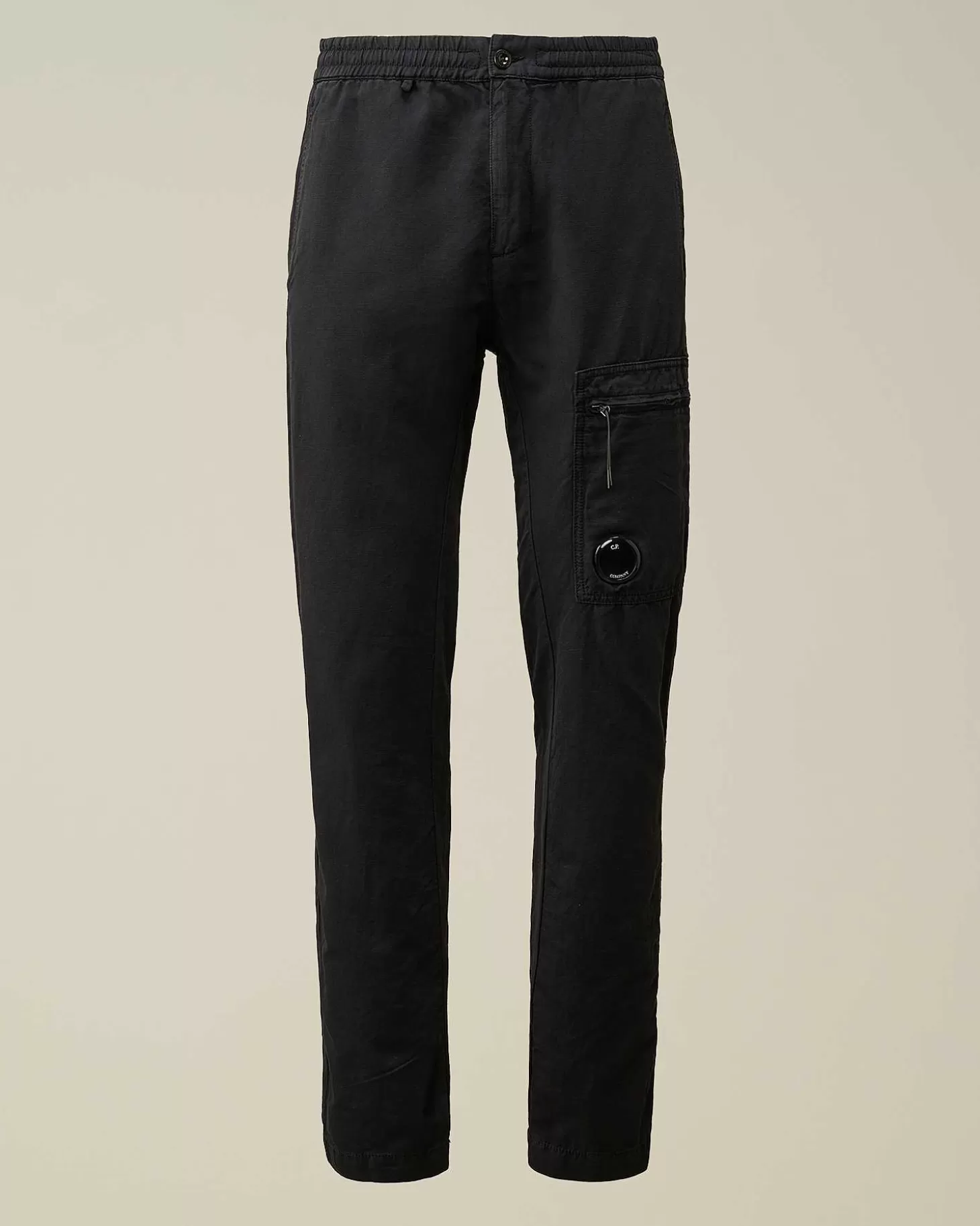 Fashion Cotton/Linen Regular Cargo Pants Men Trousers