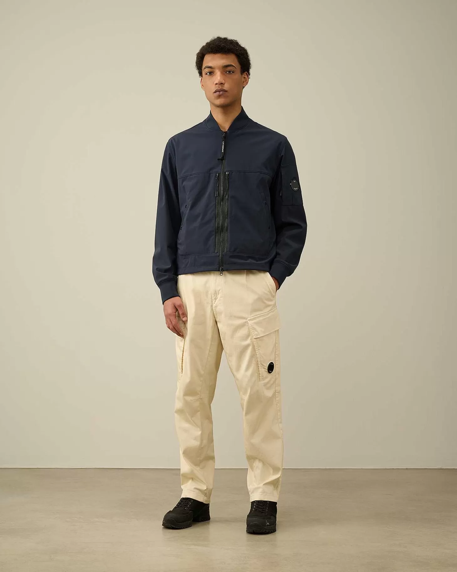 Fashion C.P. Shell-R Bomber Jacket Men Jacket & Coats