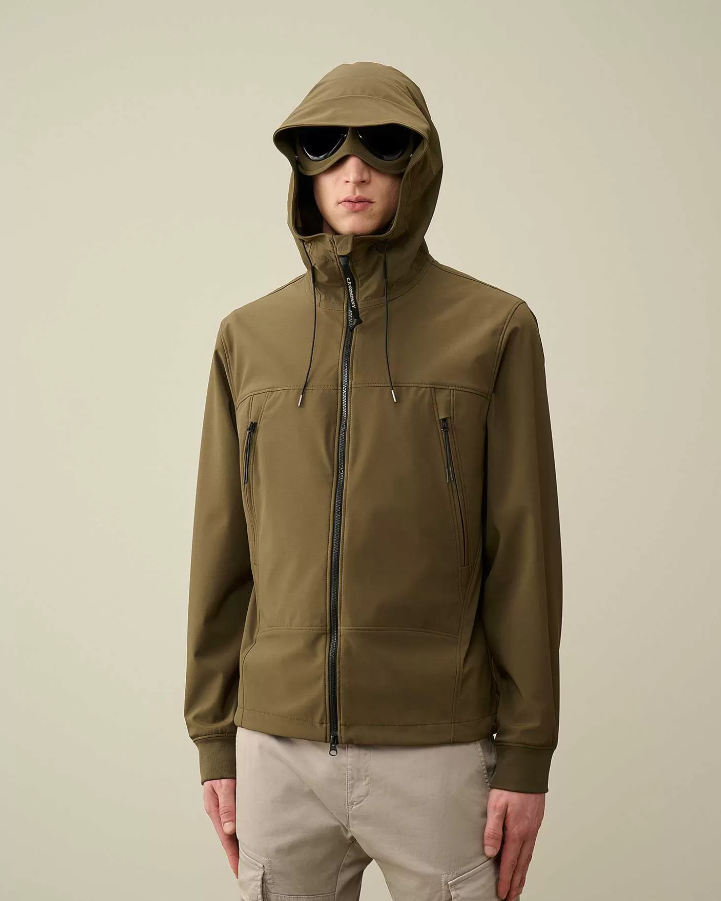 Sale C.P. Shell-R Goggle Jacket Men Jacket & Coats