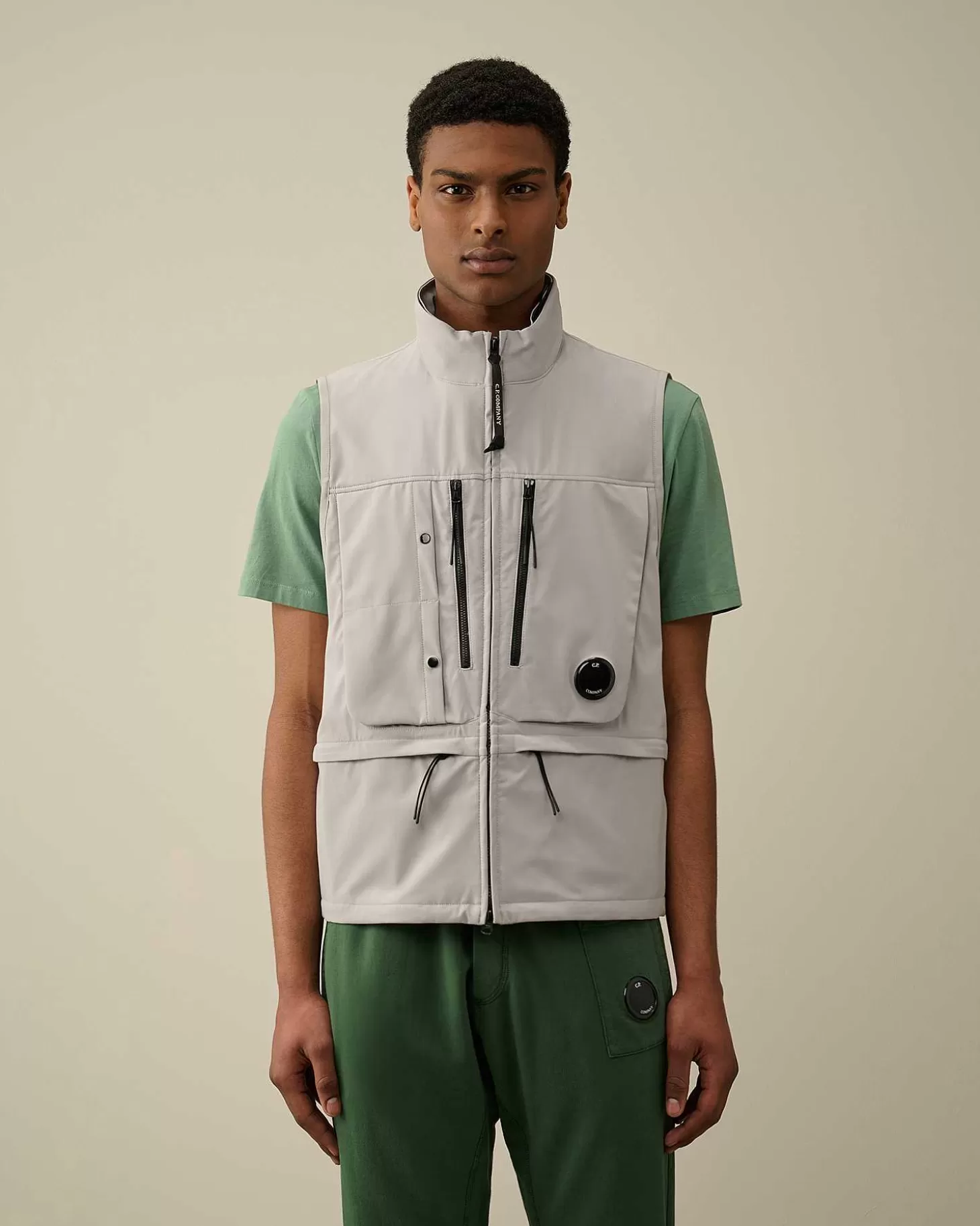 Best Sale C.P. Shell-R Utility Vest Men Jacket & Coats