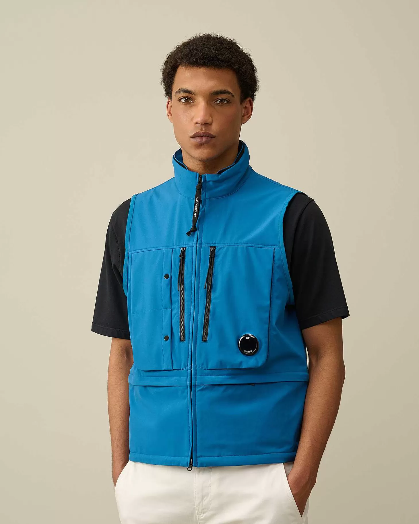 Best Sale C.P. Shell-R Utility Vest Men Jacket & Coats