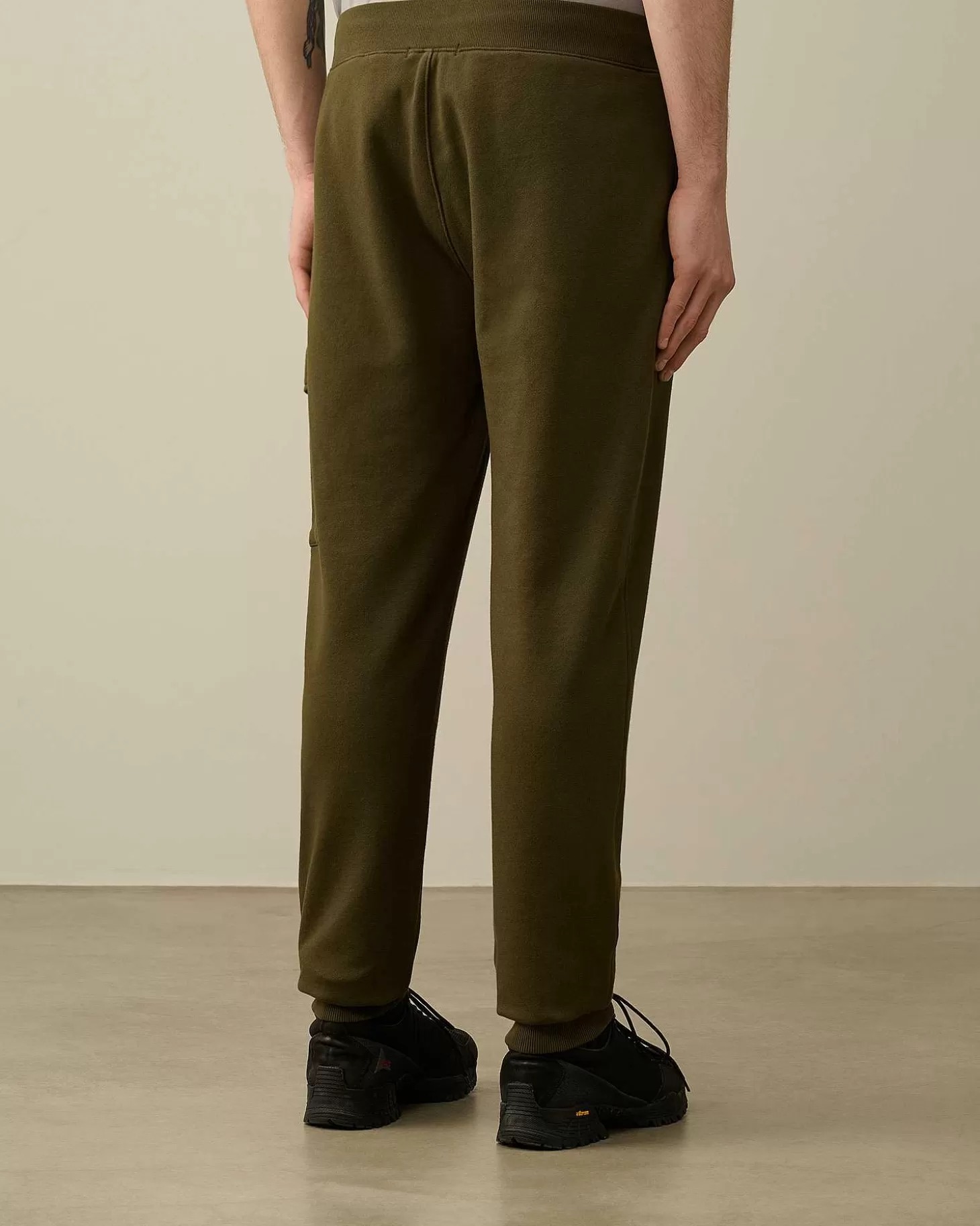 Fashion Diagonal Raised Fleece Cargo Sweatpants Men Tracksuits & Shorts