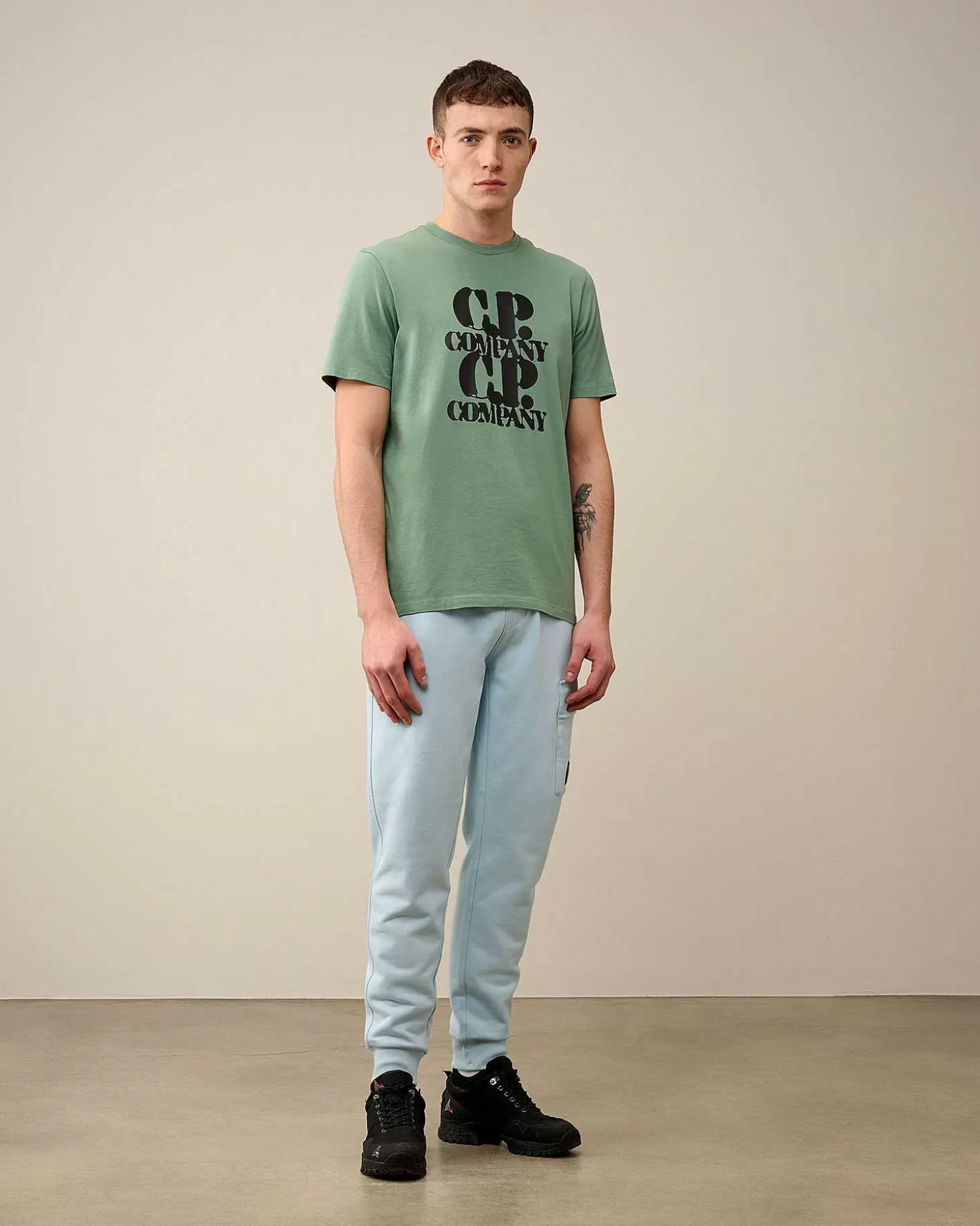 Outlet Diagonal Raised Fleece Cargo Sweatpants Men Tracksuits & Shorts