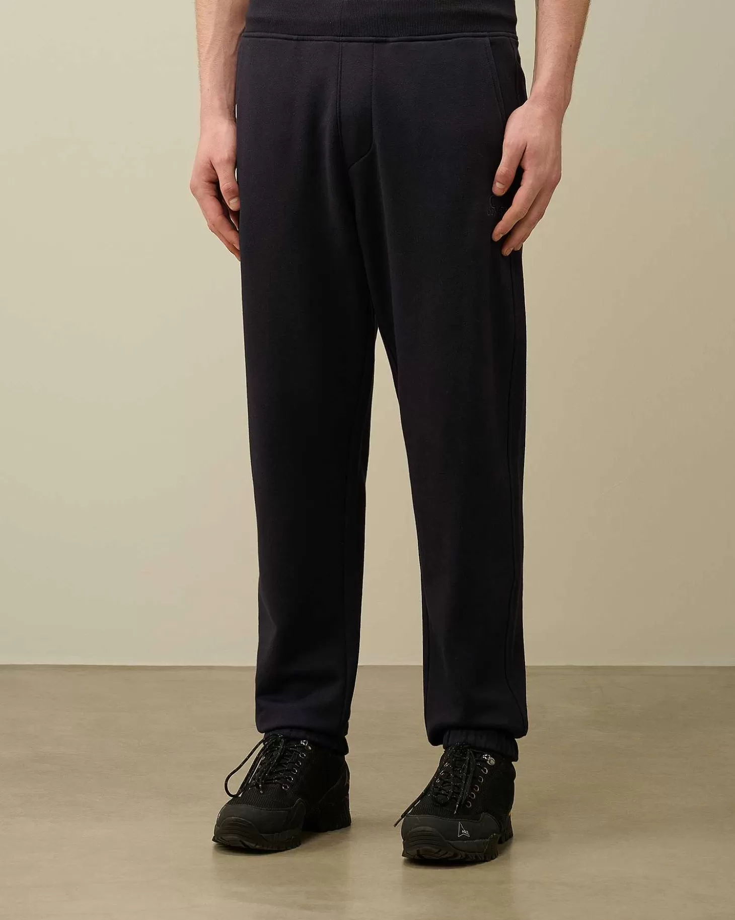 Cheap Diagonal Raised Fleece Logo Sweatpants Men Tracksuits & Shorts