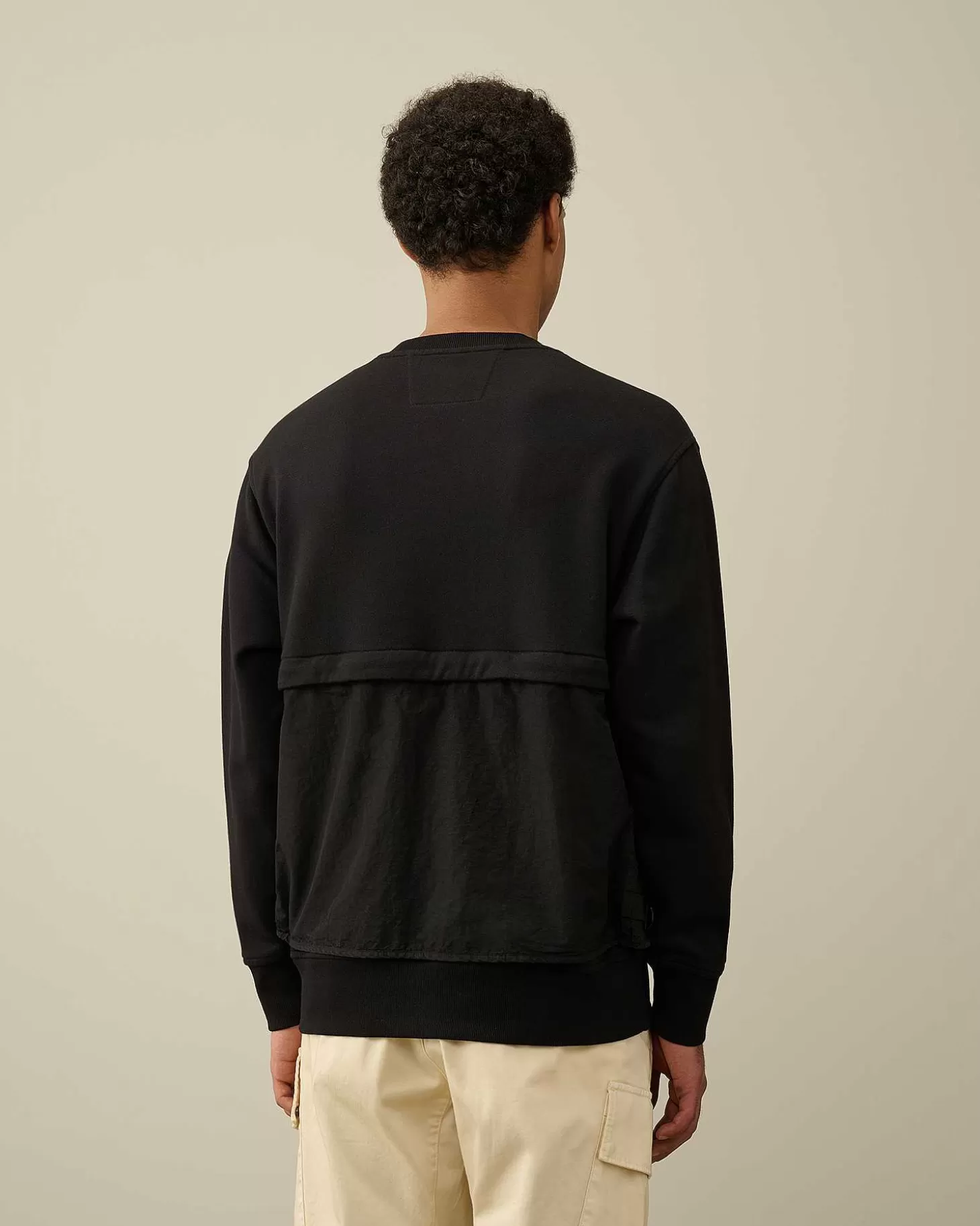 Best Sale Diagonal Raised Fleece Mixed Detachable Sweatshirt Men Sweatshirts