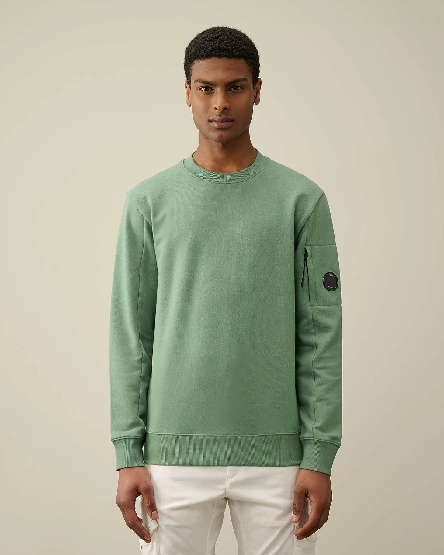 Hot Diagonal Raised Fleece Sweatshirt Men Sweatshirts