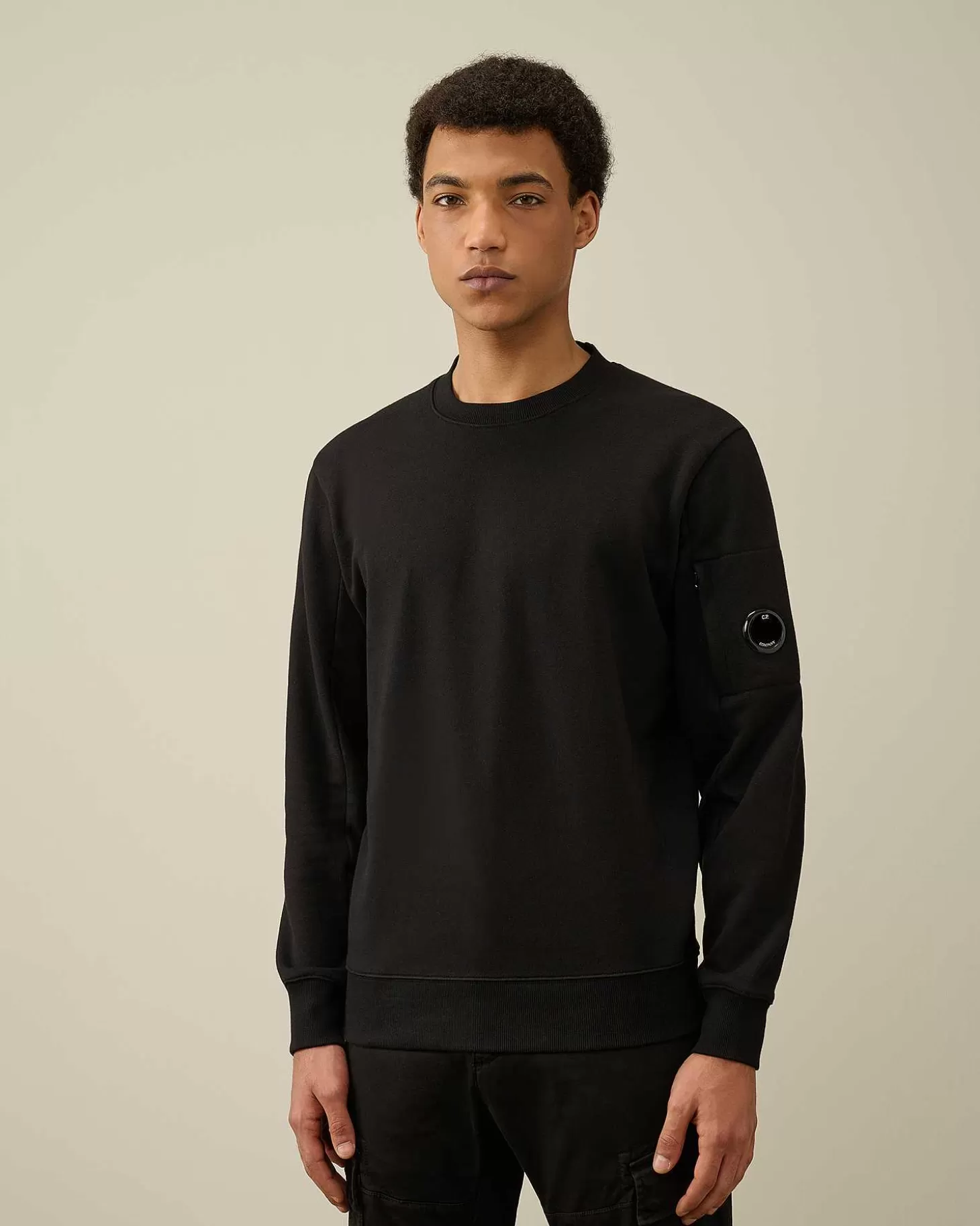 New Diagonal Raised Fleece Sweatshirt Men Sweatshirts