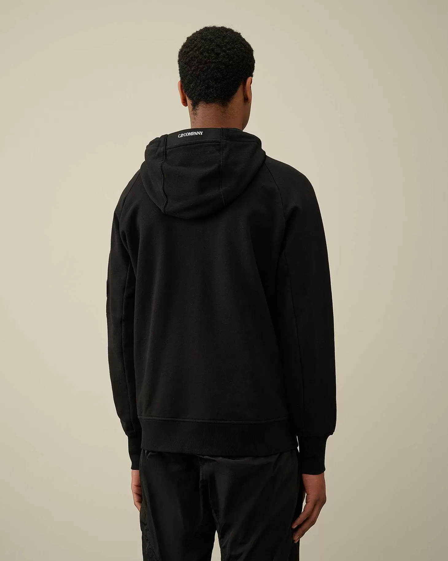 Best Diagonal Raised Fleece Zipped Hoodie Men Sweatshirts