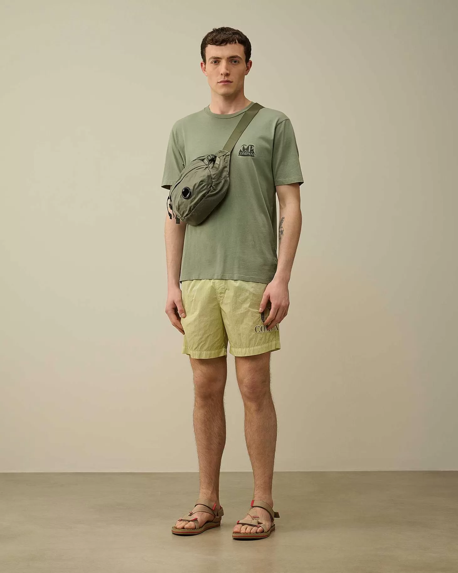 New Eco-Chrome R Pocket Swim Shorts Men Beachwear